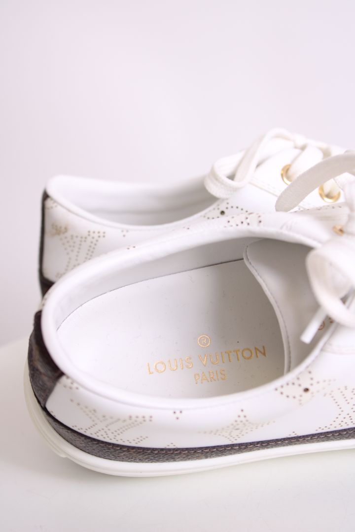 Louis Vuitton Monogram Stellar Trainers White/ Brown 37