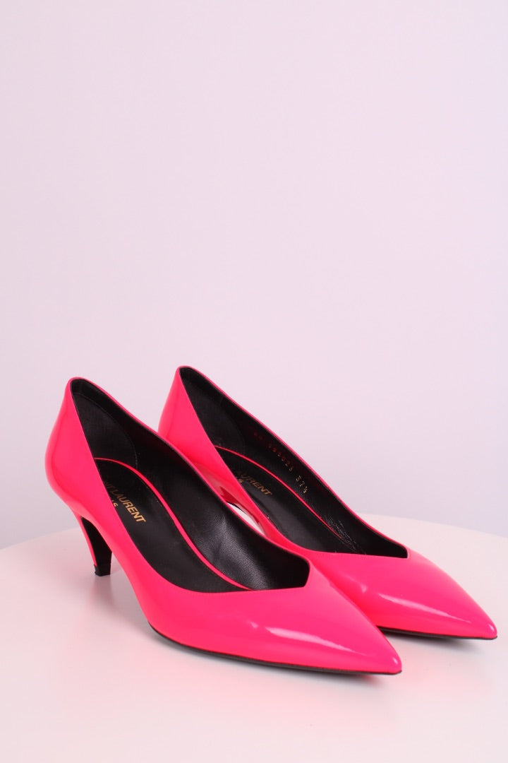 Saint Laurent Shoes Pink 37.5