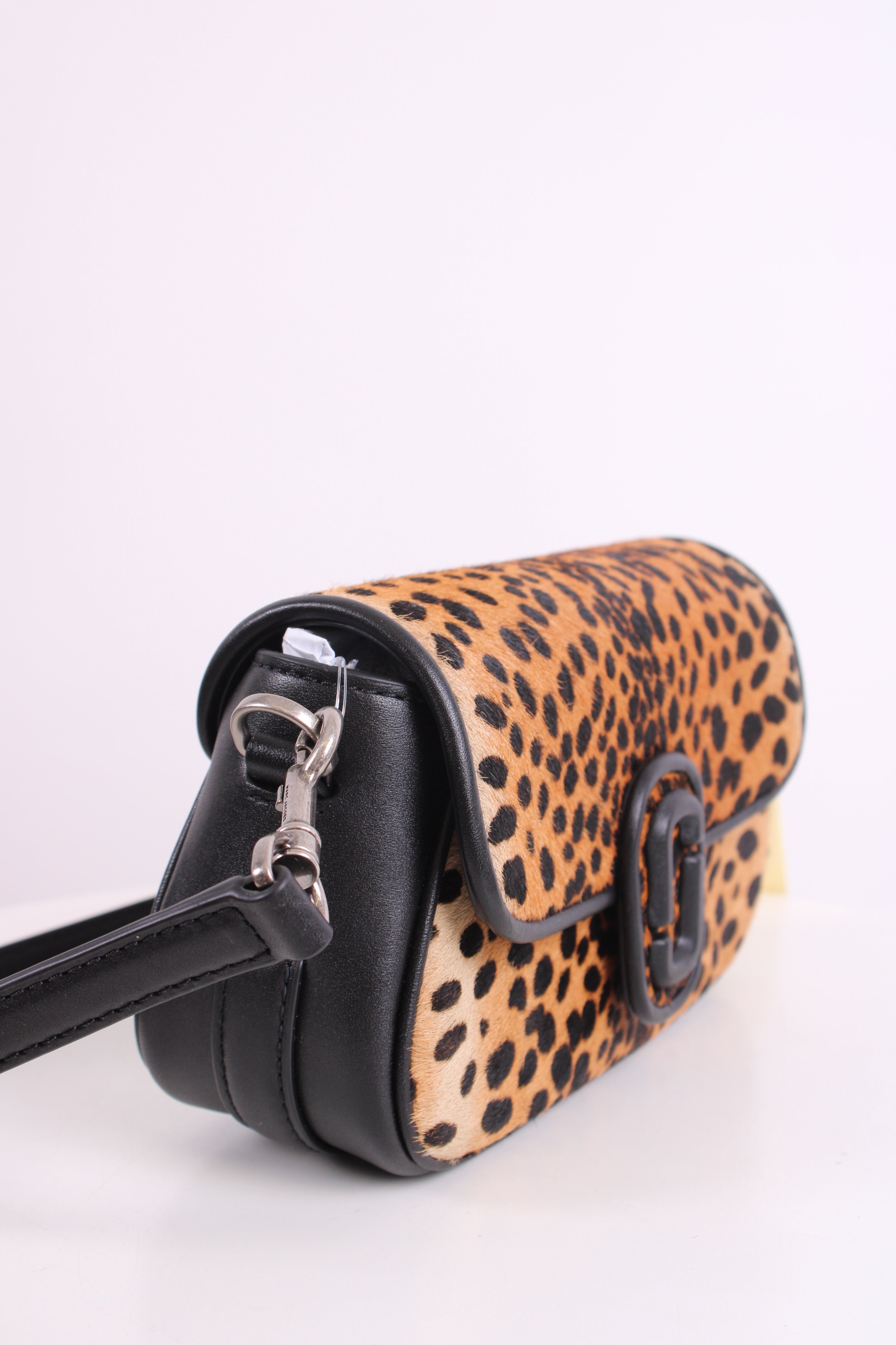 Marc Jacobs Clover Shoulder Crossbody Bag Leopard Print