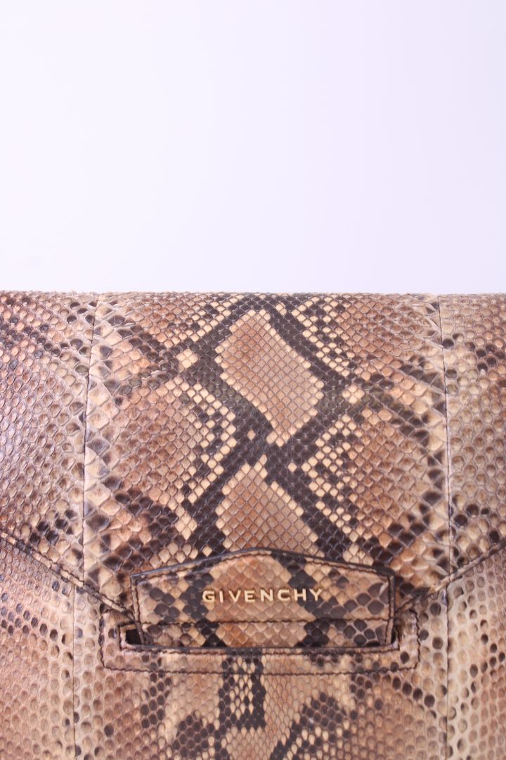 Givenchy Antigona Clutch Python