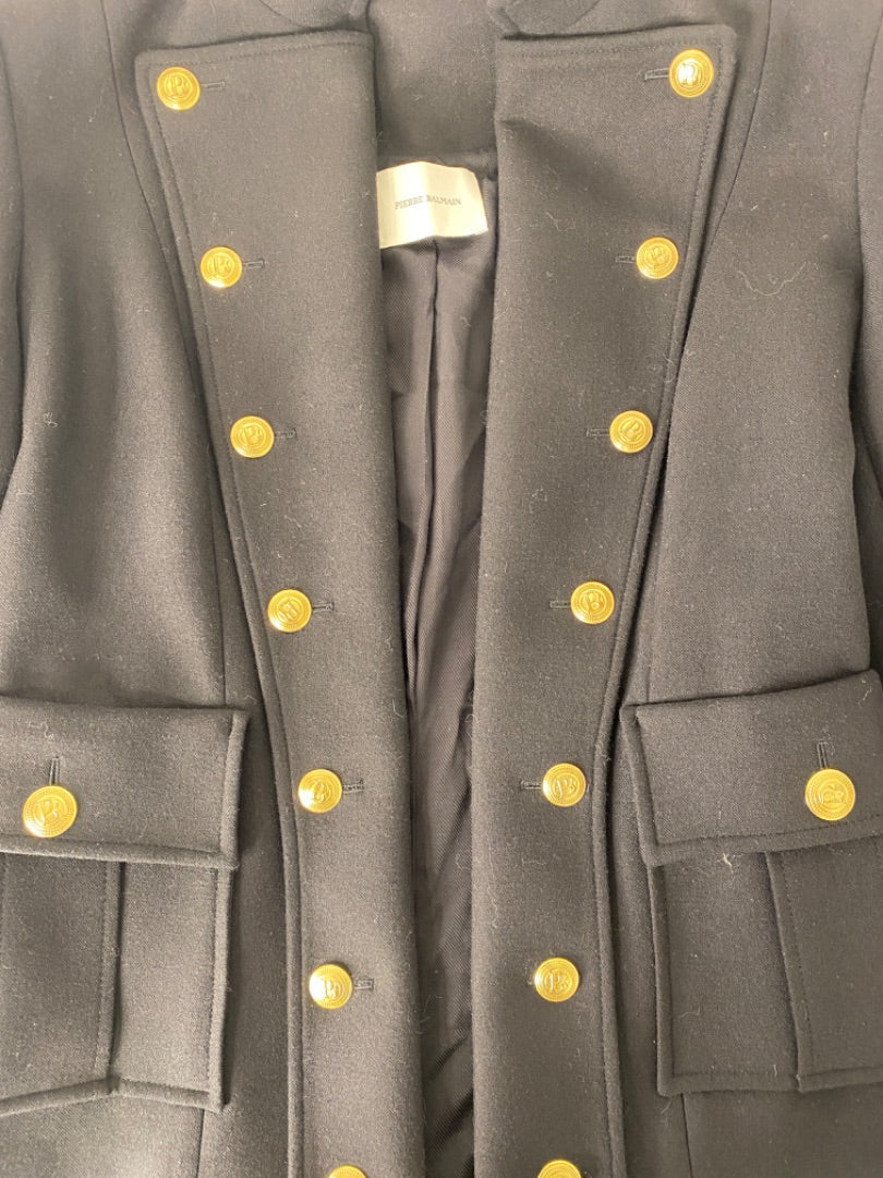 Black Pierre Balmain Jacket, 44