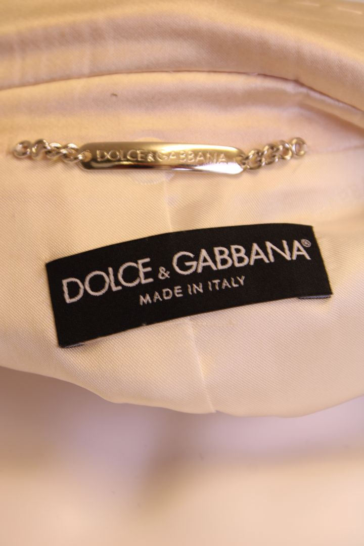 Dolce & Gabbana Jacket Cream/ Champagne S