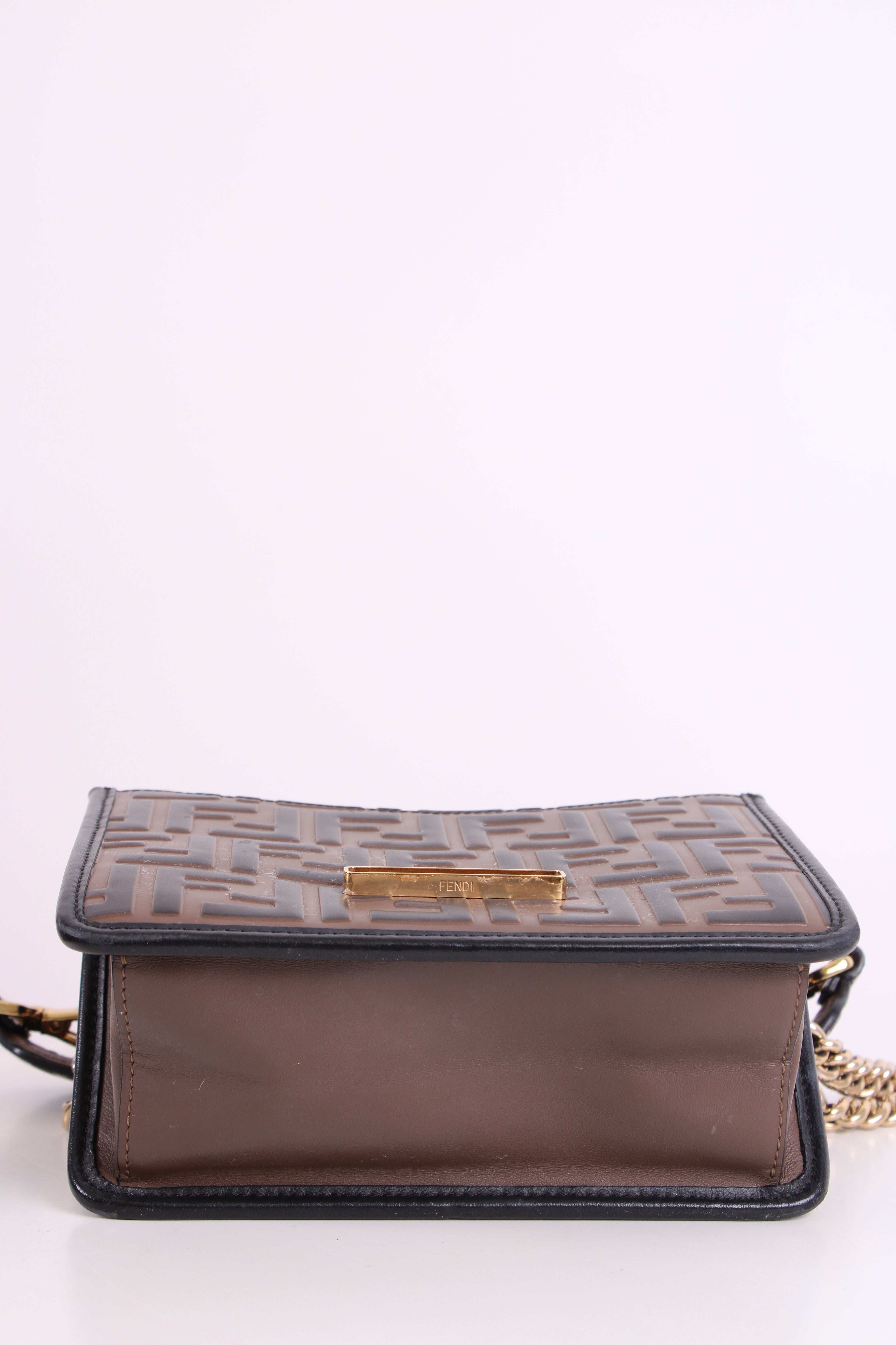 Fendi Canne Handbag Brown