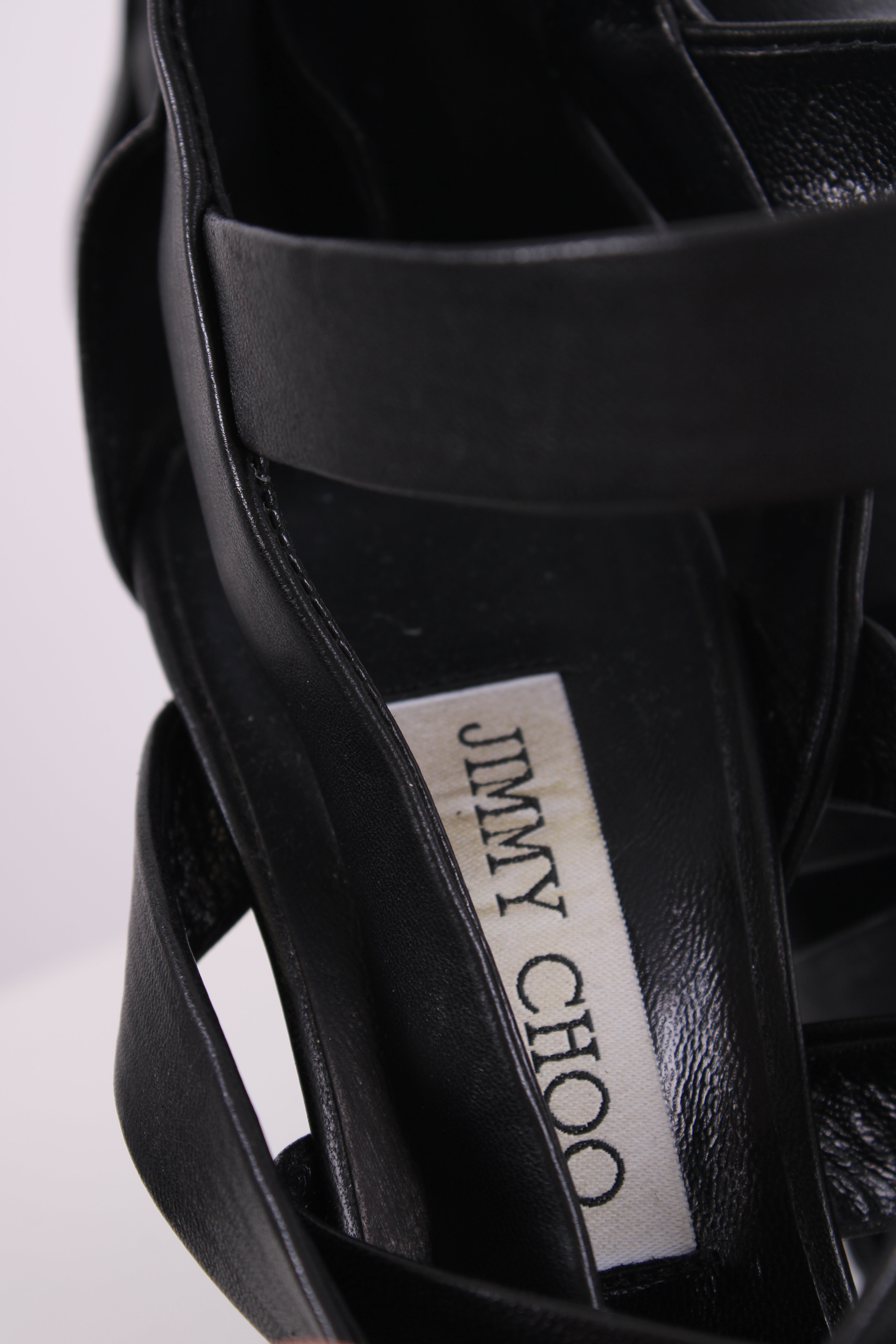Jimmy Choo Heels Black 38.5