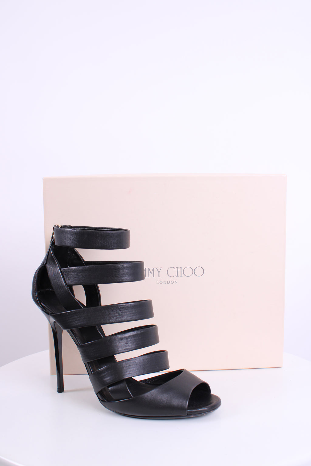 Jimmy Choo Heels Black 38.5