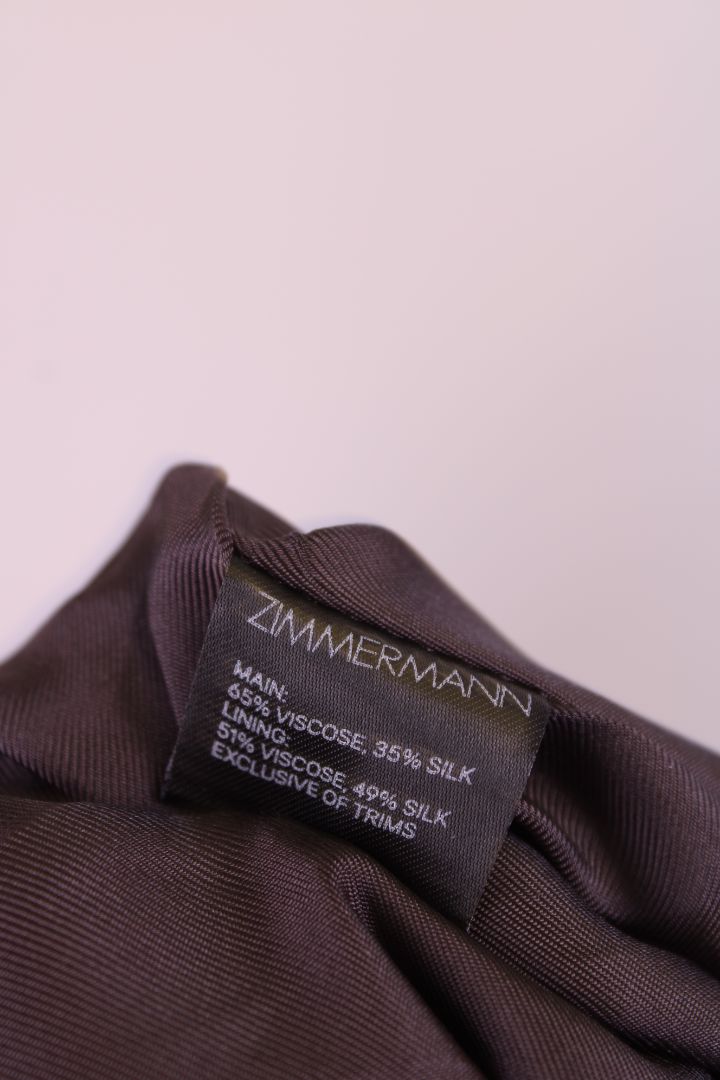 Zimmermann Mini Dress Black 8