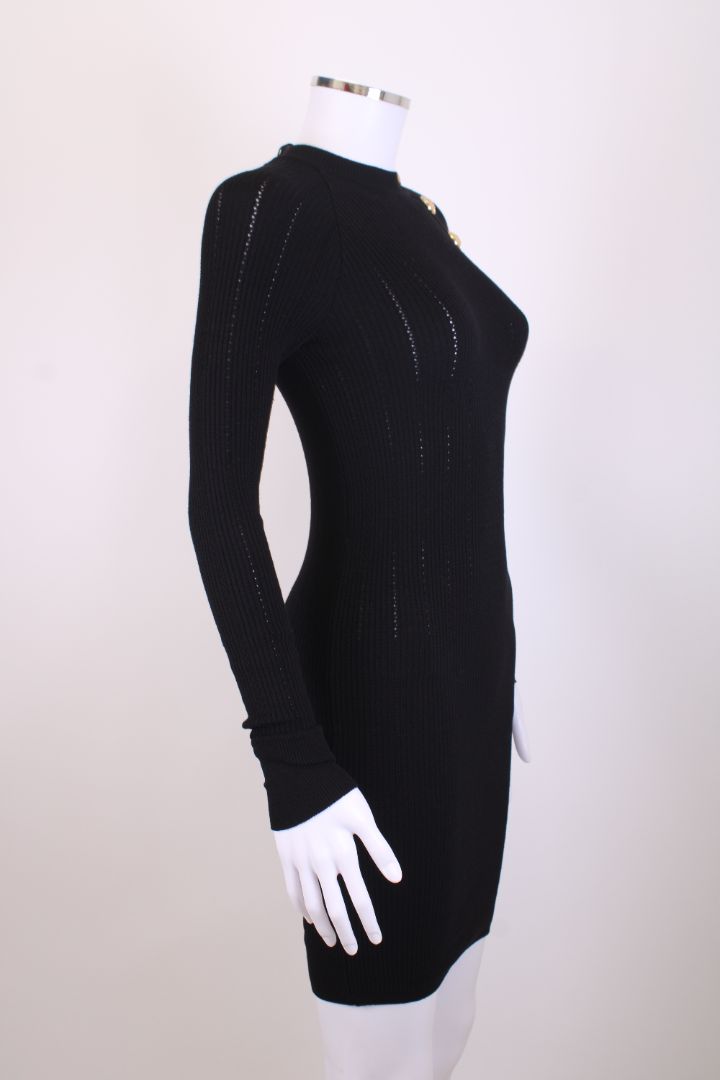 Balmain Dress Black 8