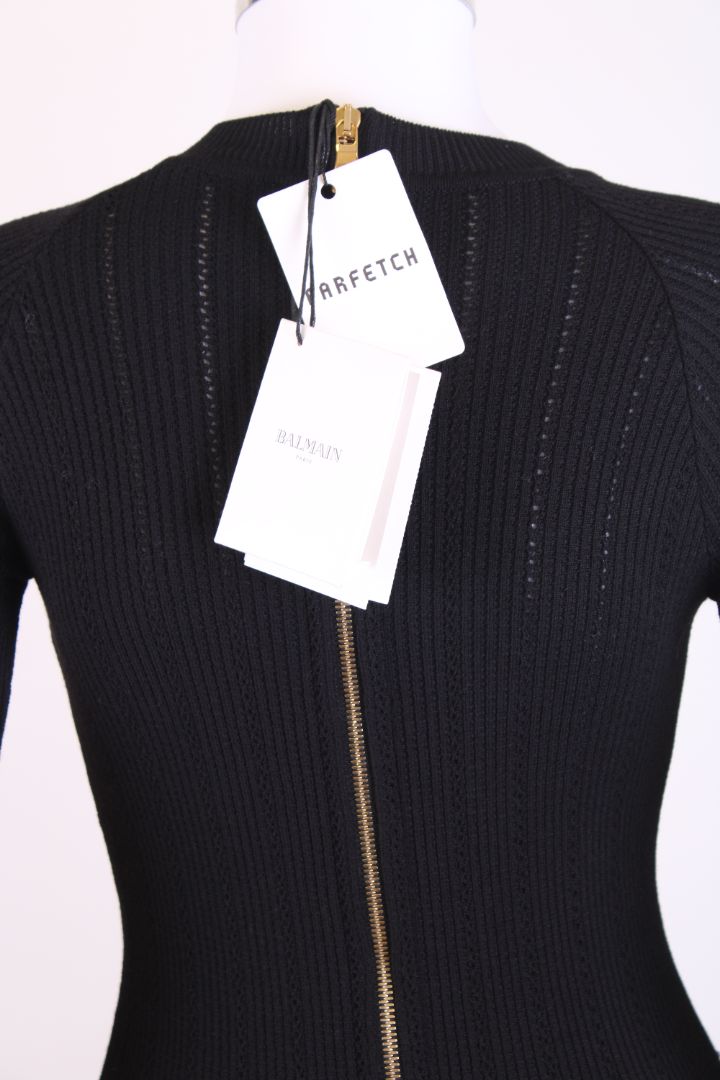 Balmain Dress Black 8