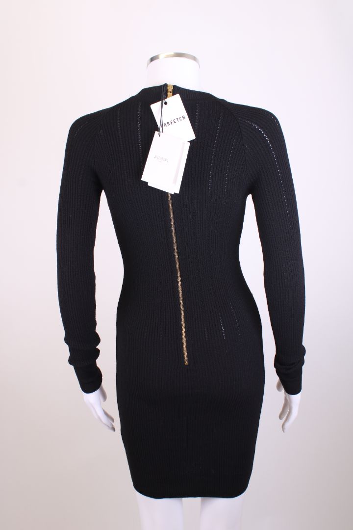 Balmain Dress Black 8