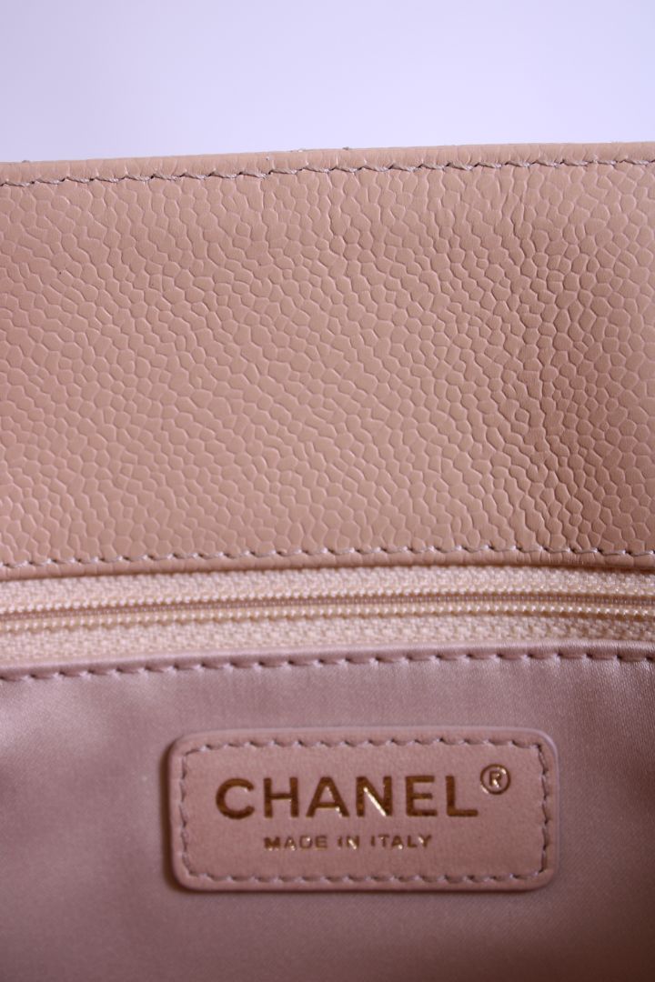 Chanel Handbag Beige Grand Shopper Tote