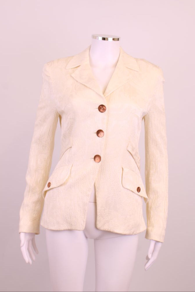 Bazar de Christian Lacroix Blazer Cream 12