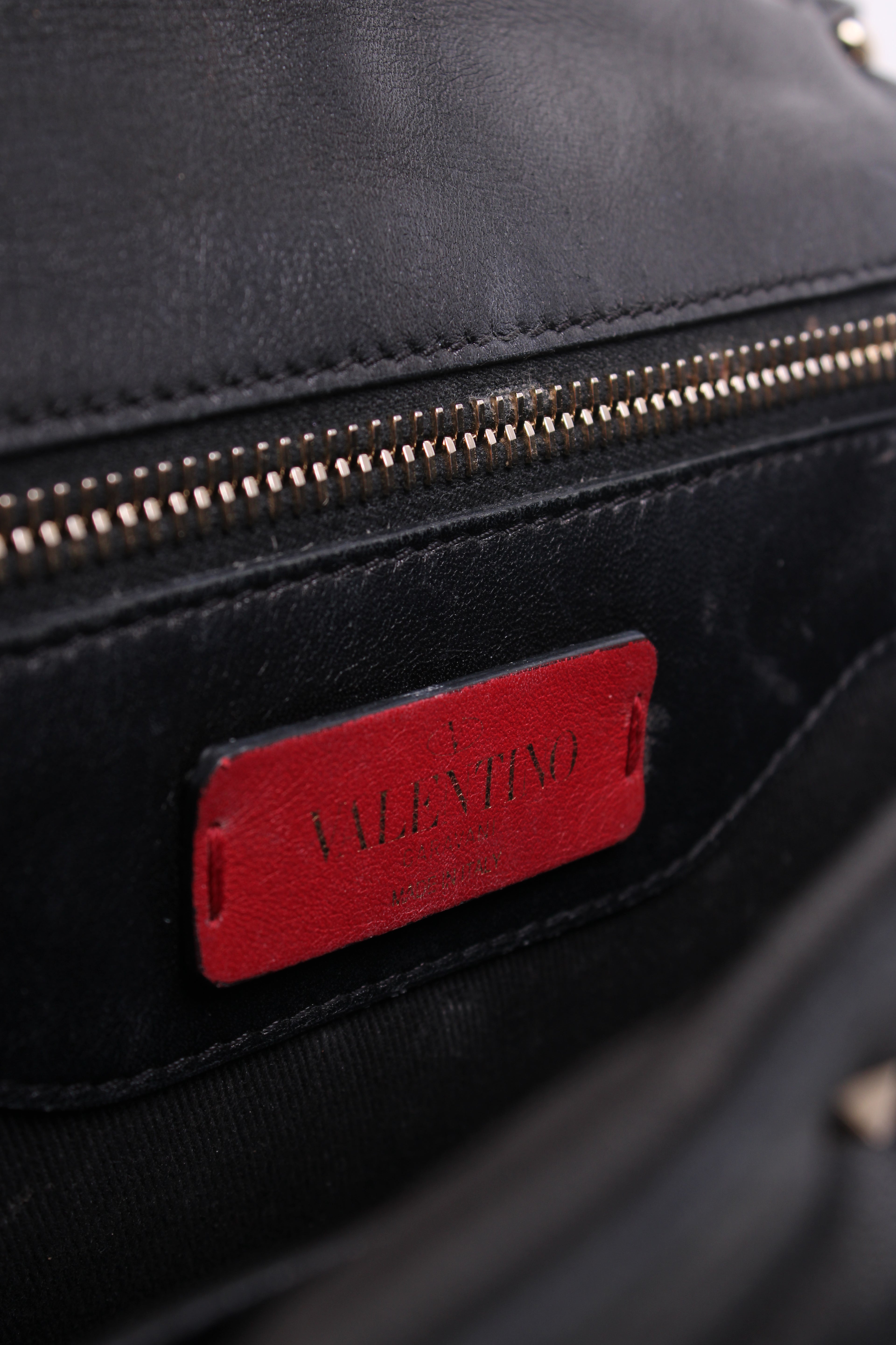Valentino Candystud Handbag Black