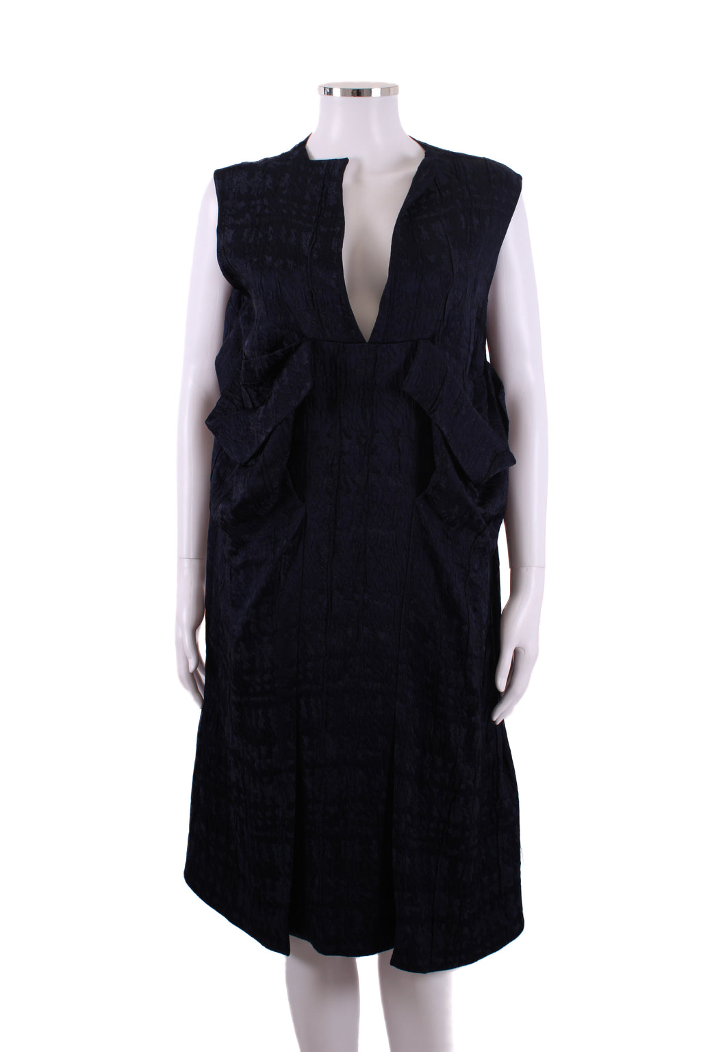 Marni S/S V Neck Dress Navy 12