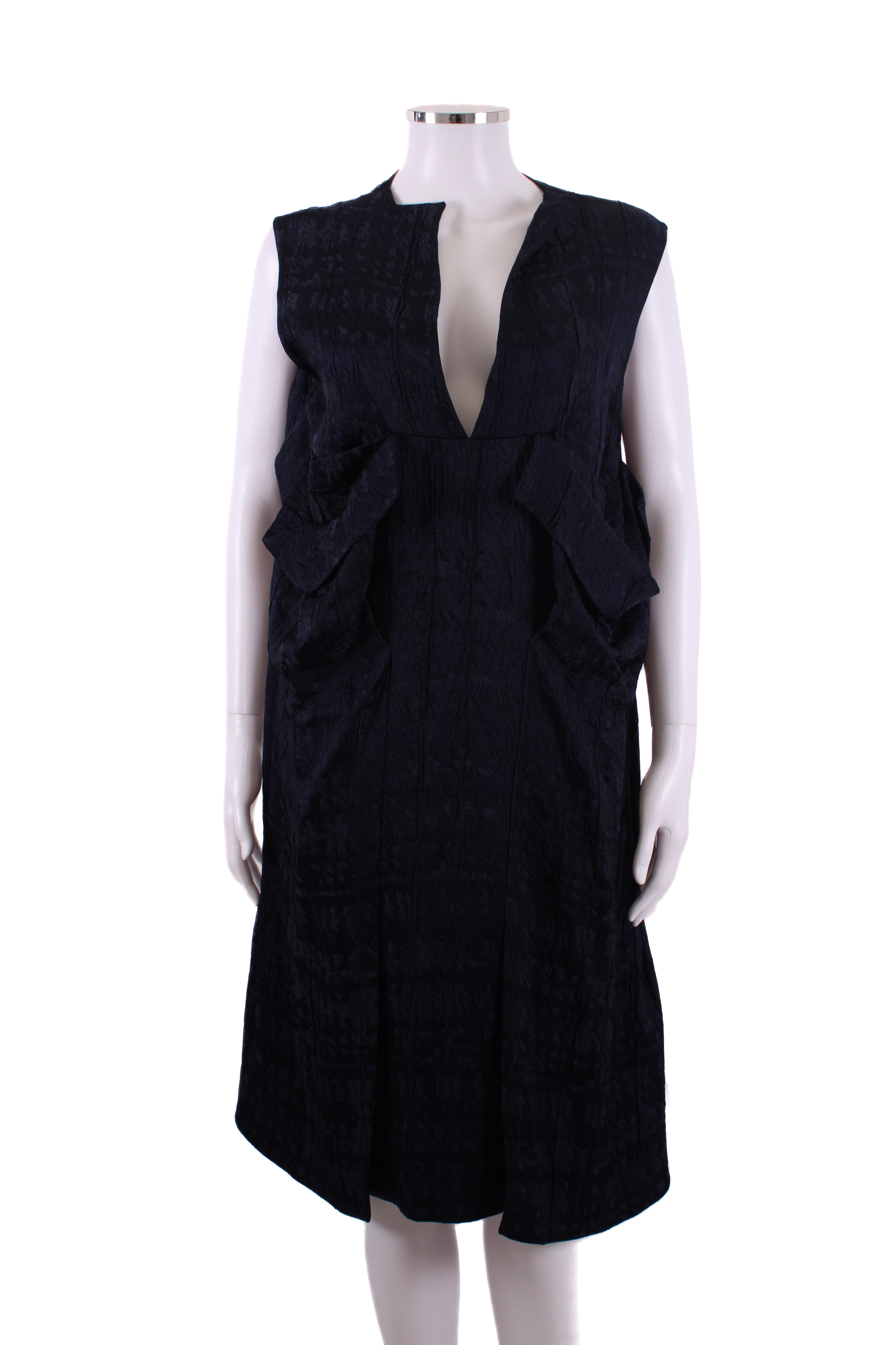 Marni S/S V Neck Dress Navy 12