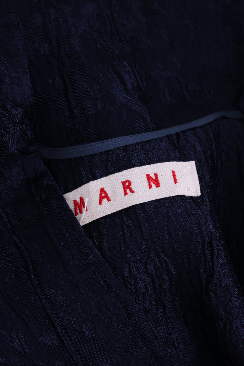 Marni S/S V Neck Dress Navy 12