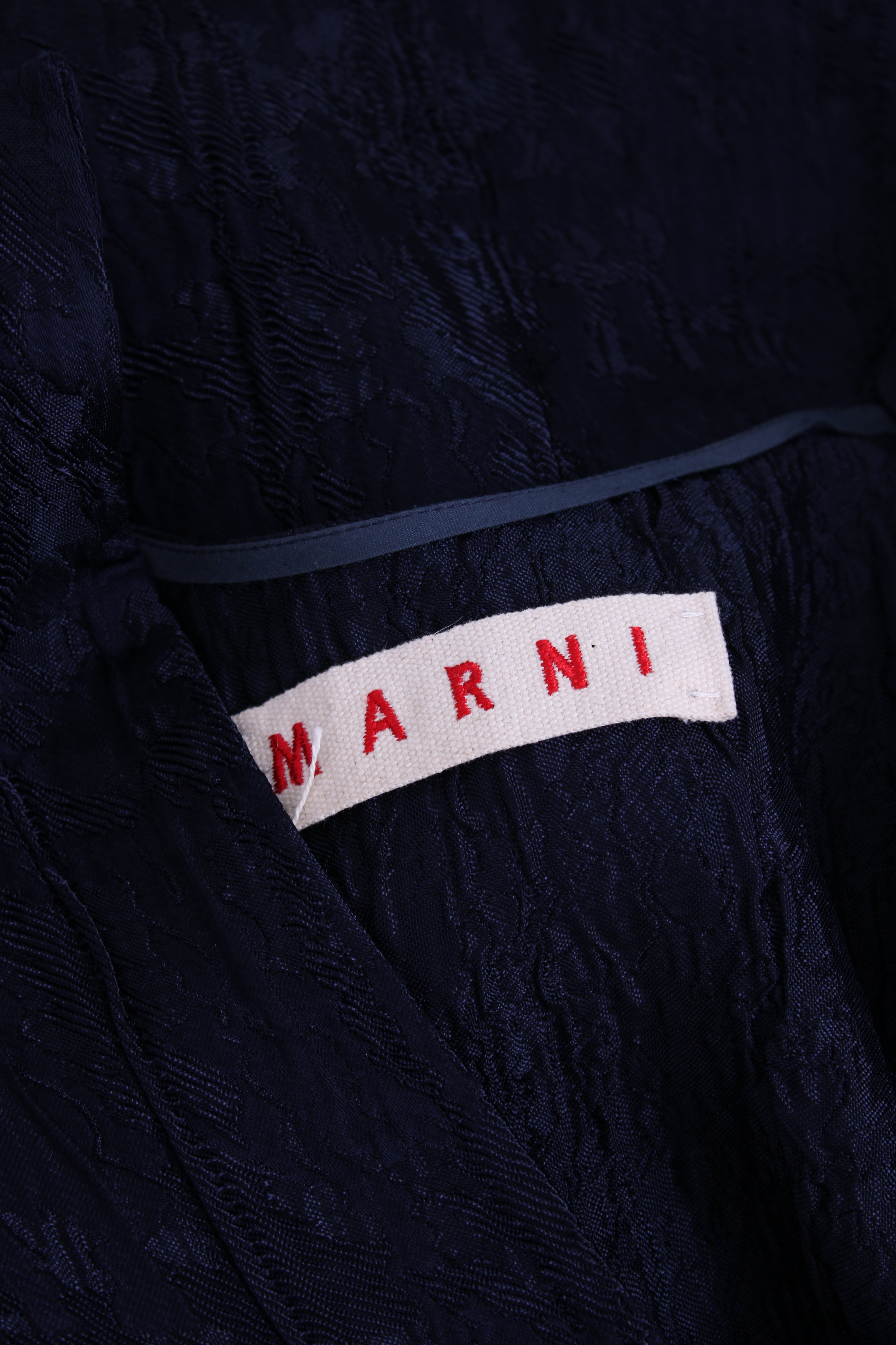 Marni S/S V Neck Dress Navy 12