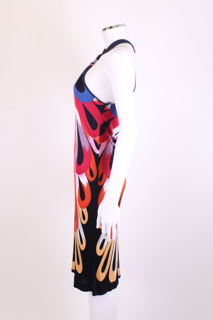 Missoni S/S Halter Neck Dress Multi Coloured M
