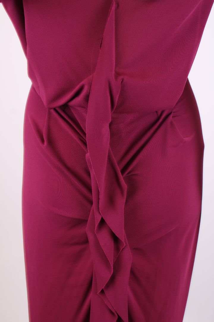 Roland Mouret Evening Dress Burgundy 10