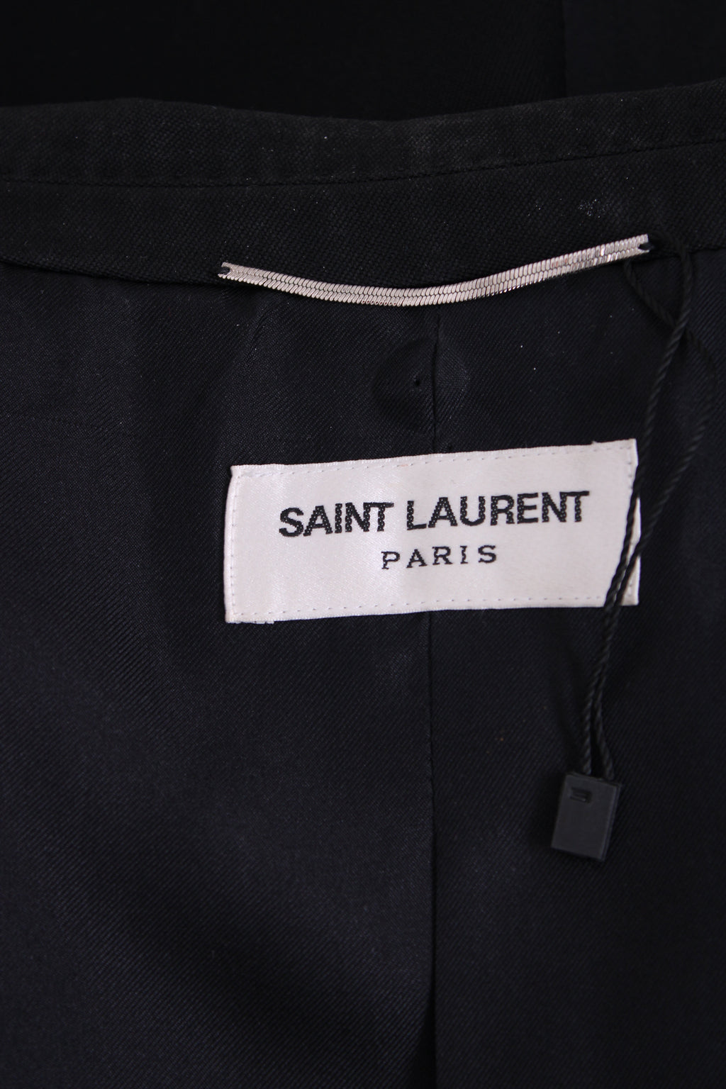 Saint Laurent Sequin Trim Blazer Black L