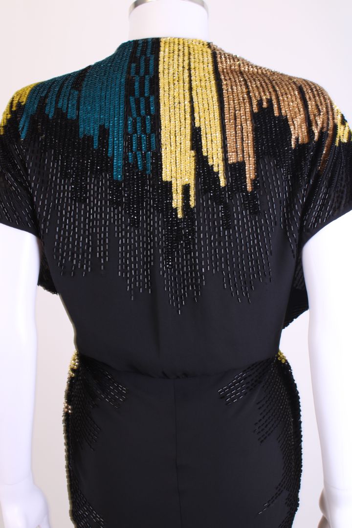 Elisabetta Franchi Dress Black Sequin 12