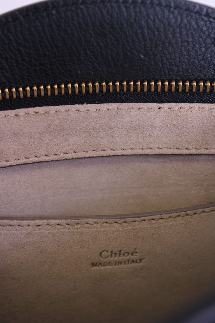 Chloe Pixie Suede Crossbody Bag Navy