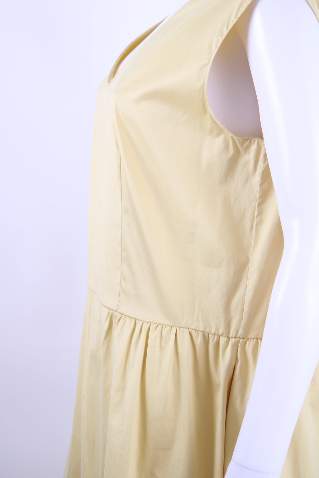 Marni S/S Ruffle Hem Dress Yellow 12