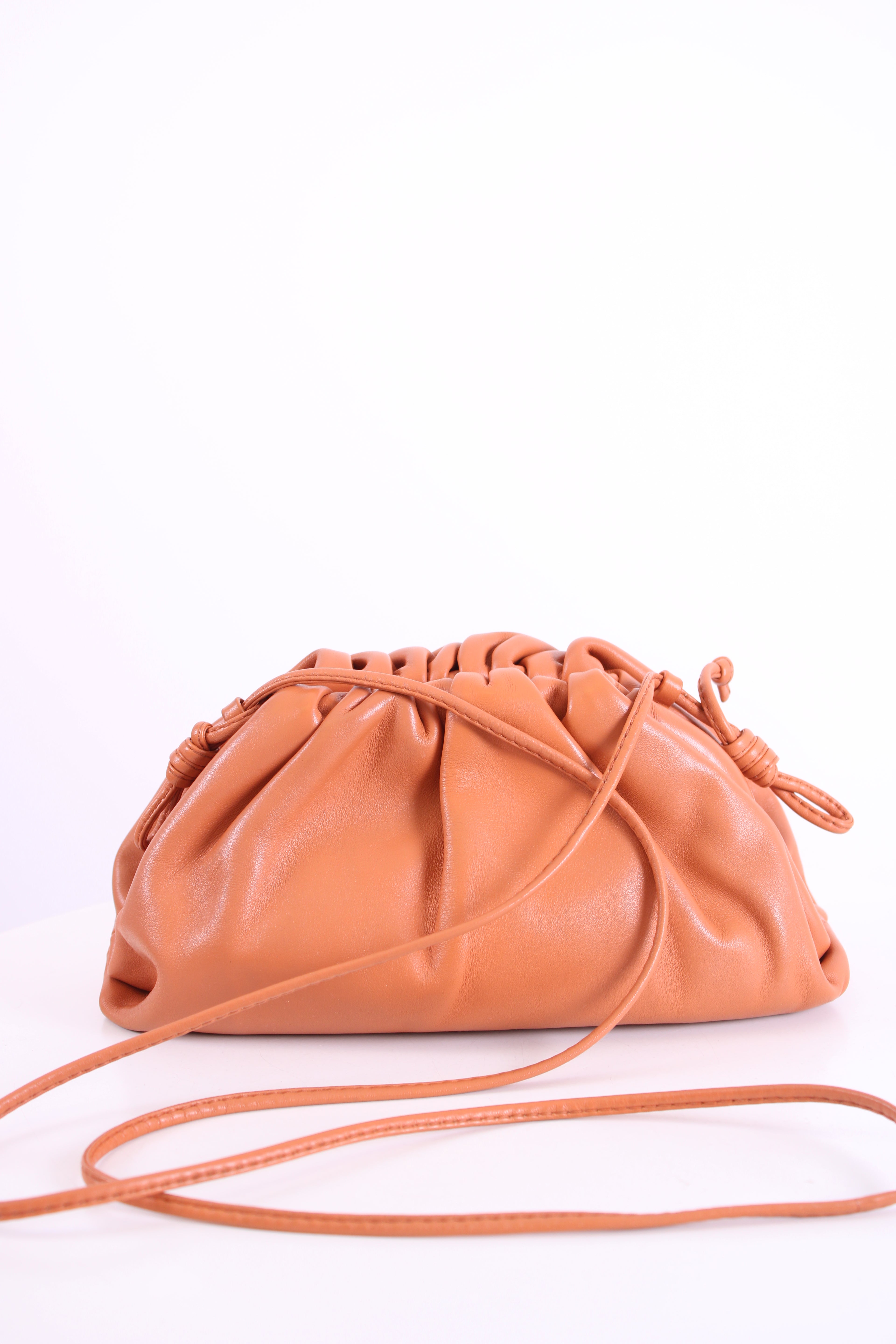 Bottega Veneta The Pouch Mini Crossbody Rust Mini