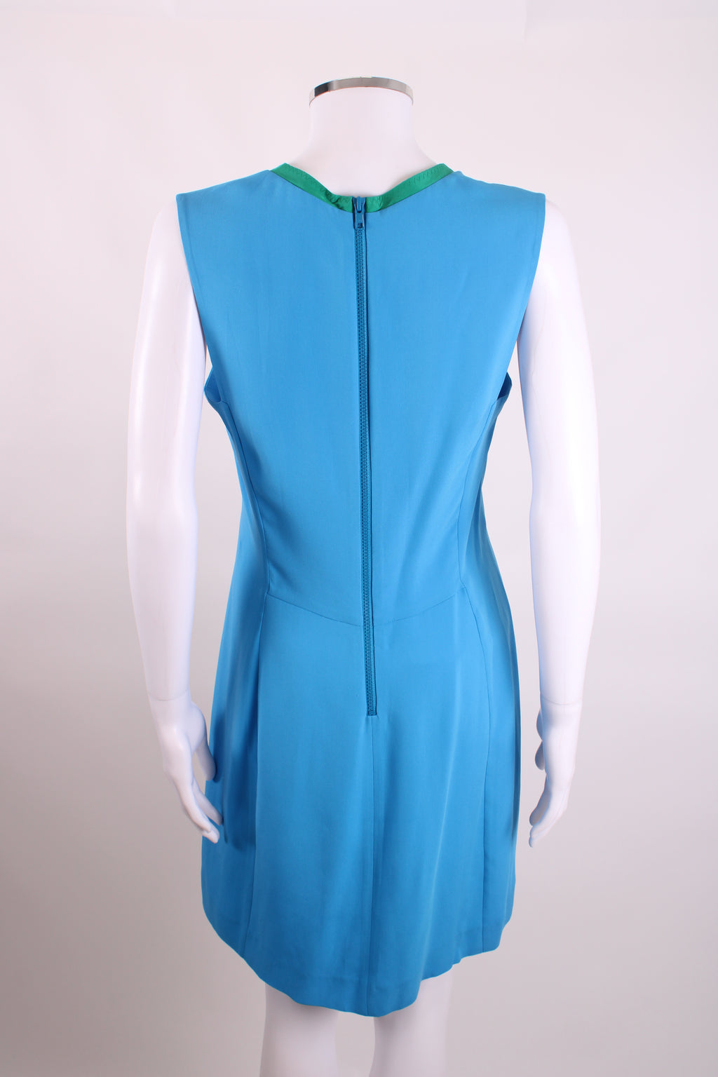 Joseph S/S Shift Dress Blue/ Green 12