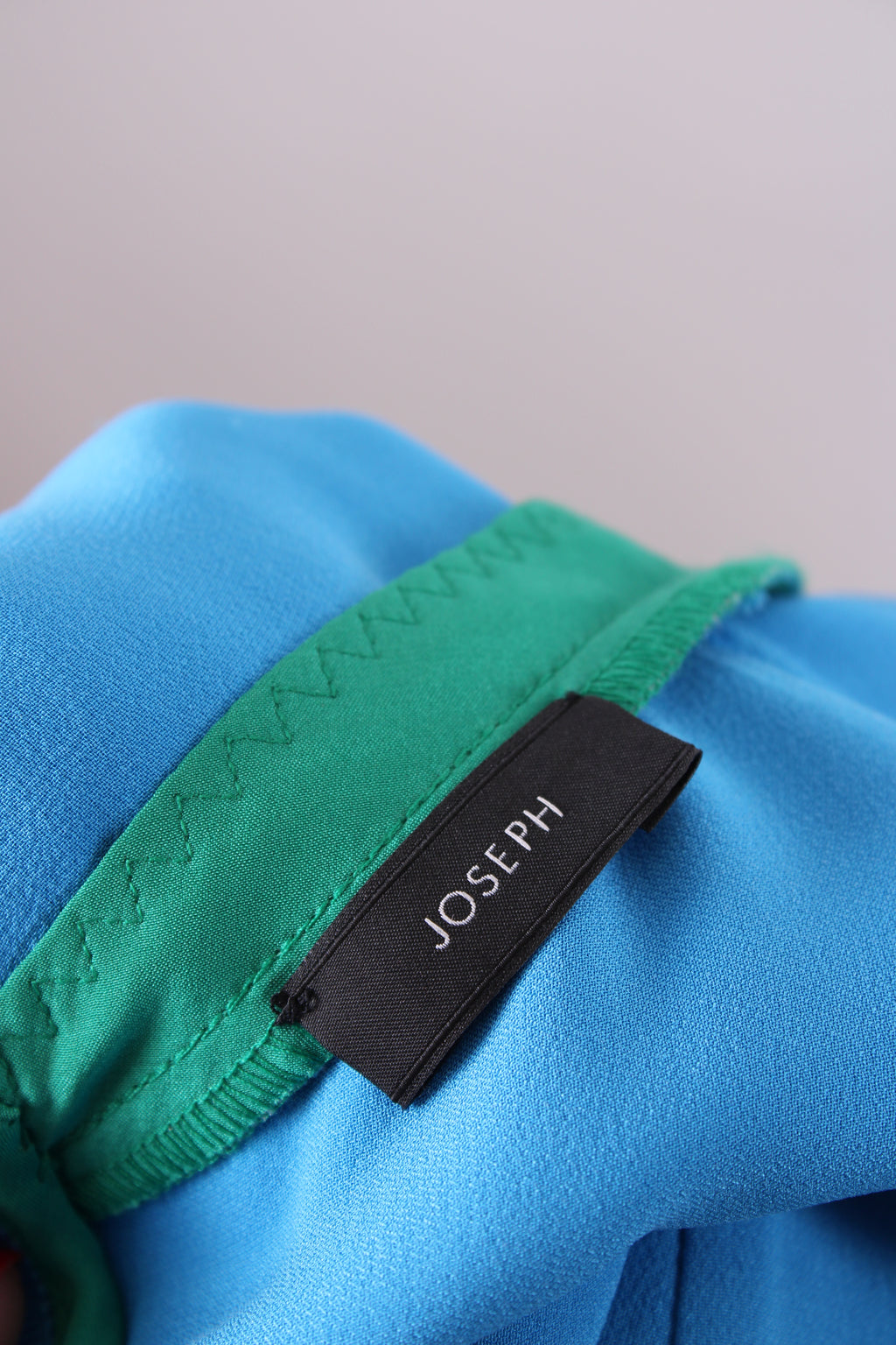 Joseph S/S Shift Dress Blue/ Green 12