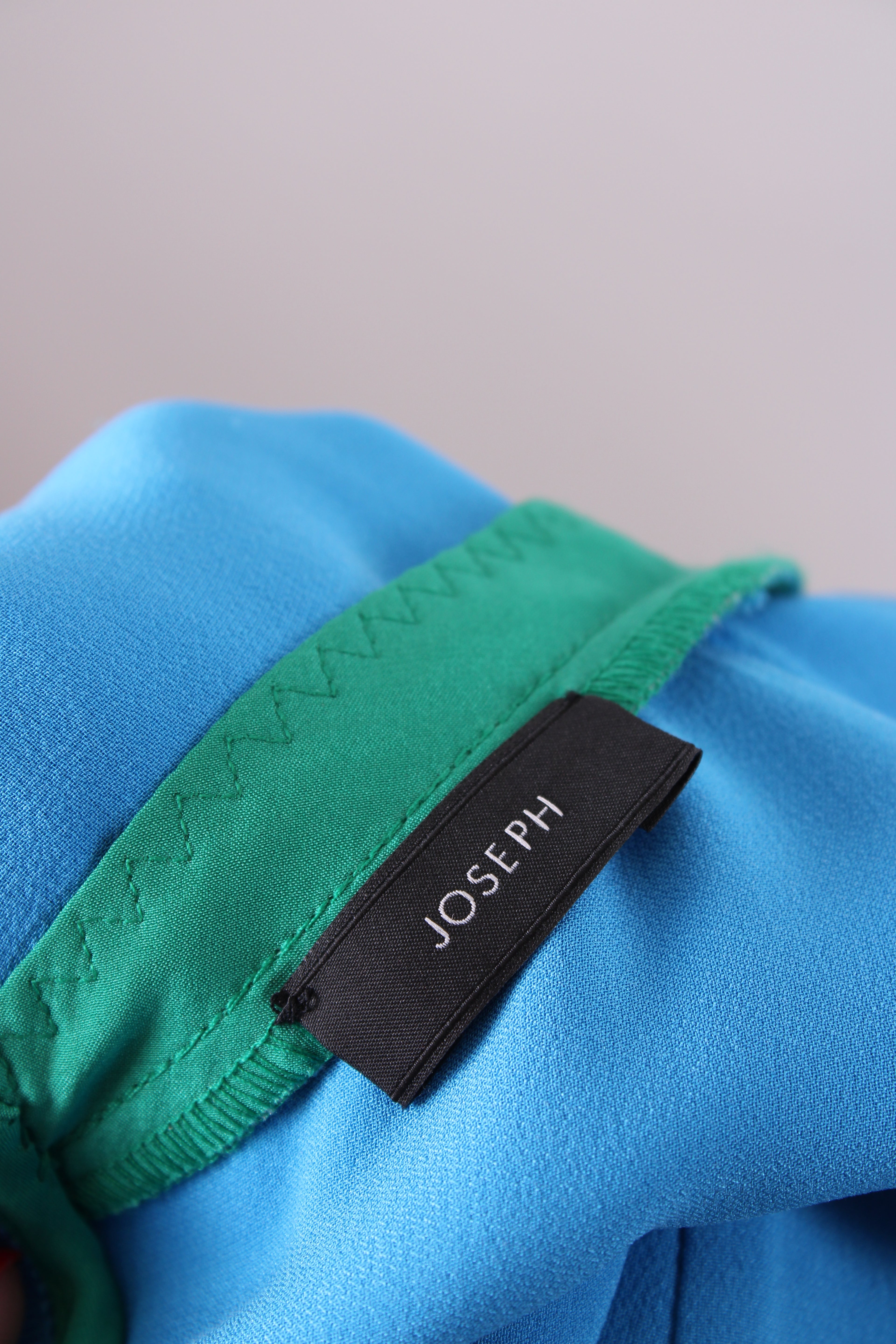 Joseph S/S Shift Dress Blue/ Green 12
