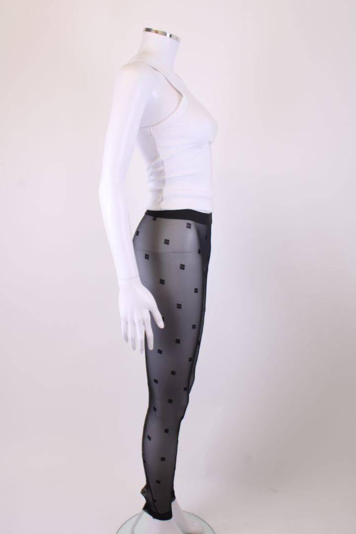 Givenchy Sheer Leggings Black M
