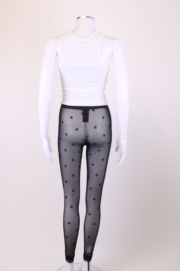 Givenchy Sheer Leggings Black M