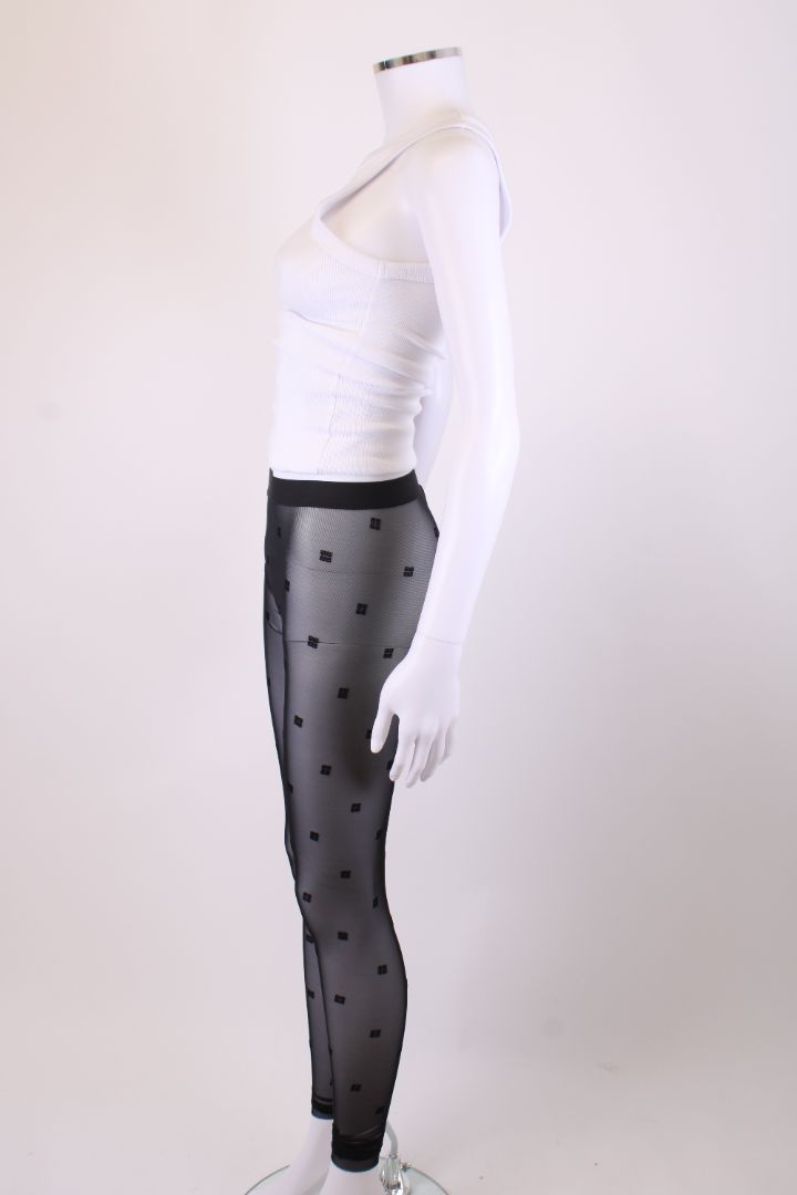 Givenchy Sheer Leggings Black M