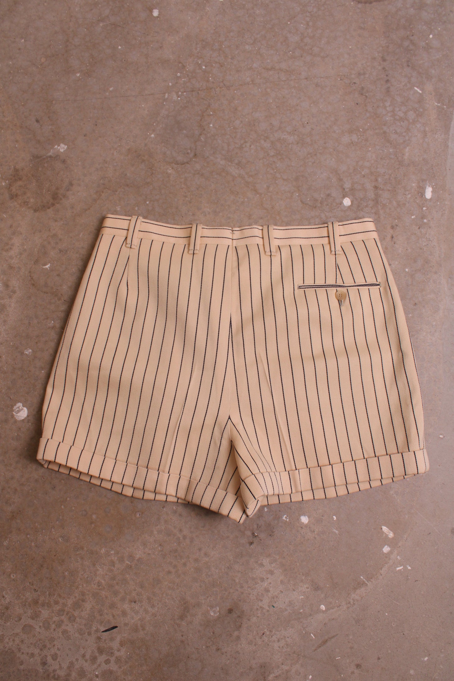 Giuliva Heritage Stripe Shorts Beige W34