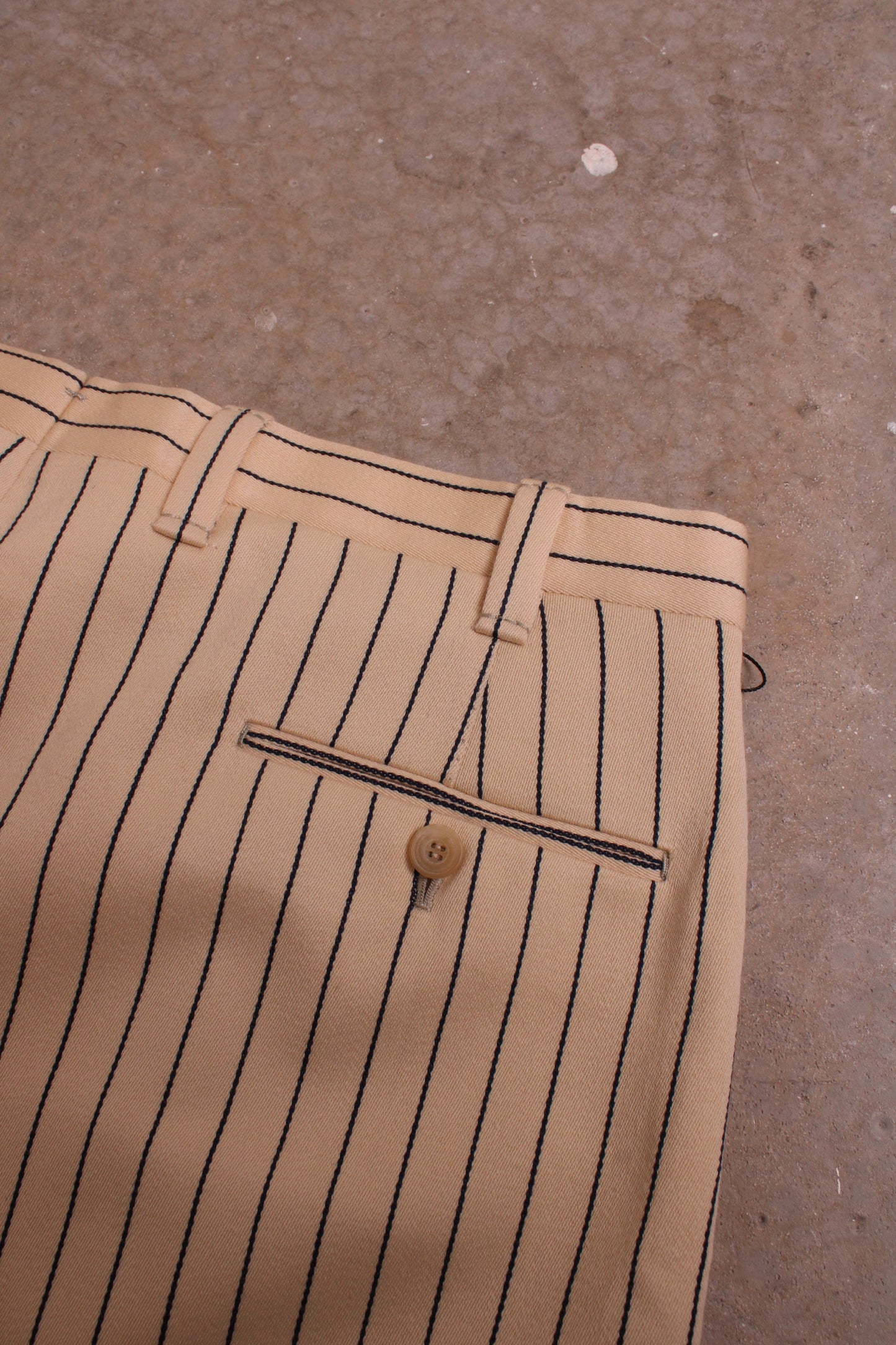 Giuliva Heritage Stripe Shorts Beige W34