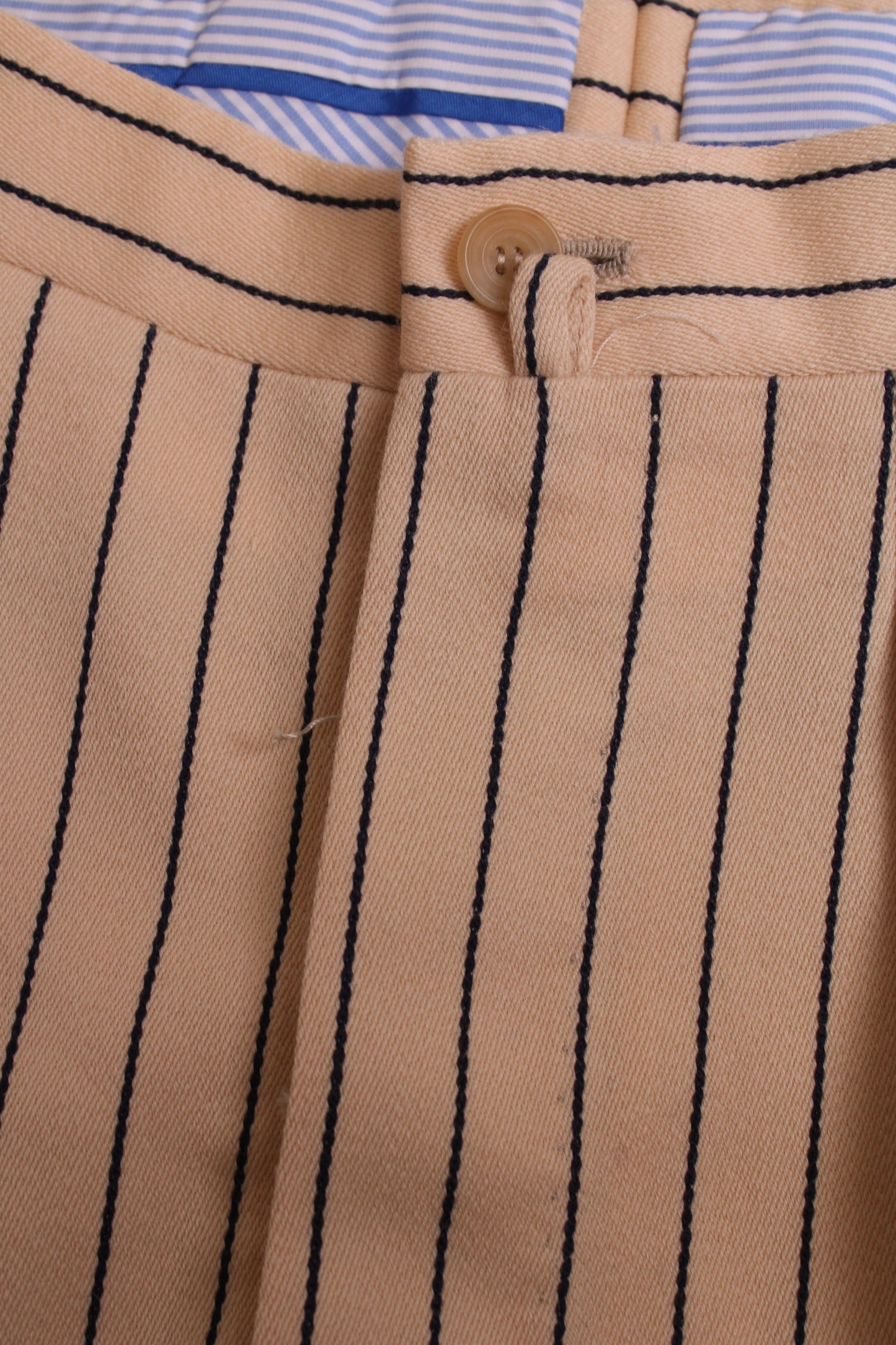 Giuliva Heritage Stripe Shorts Beige W34
