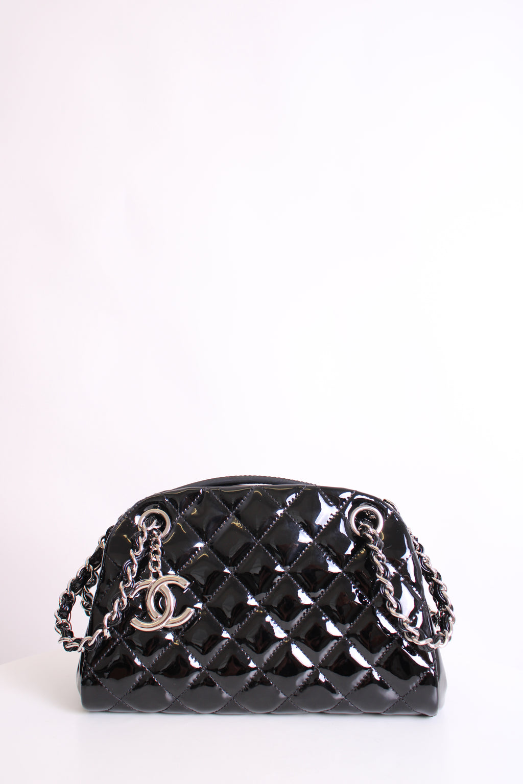 Chanel Madamoiselle Mini Black Patent