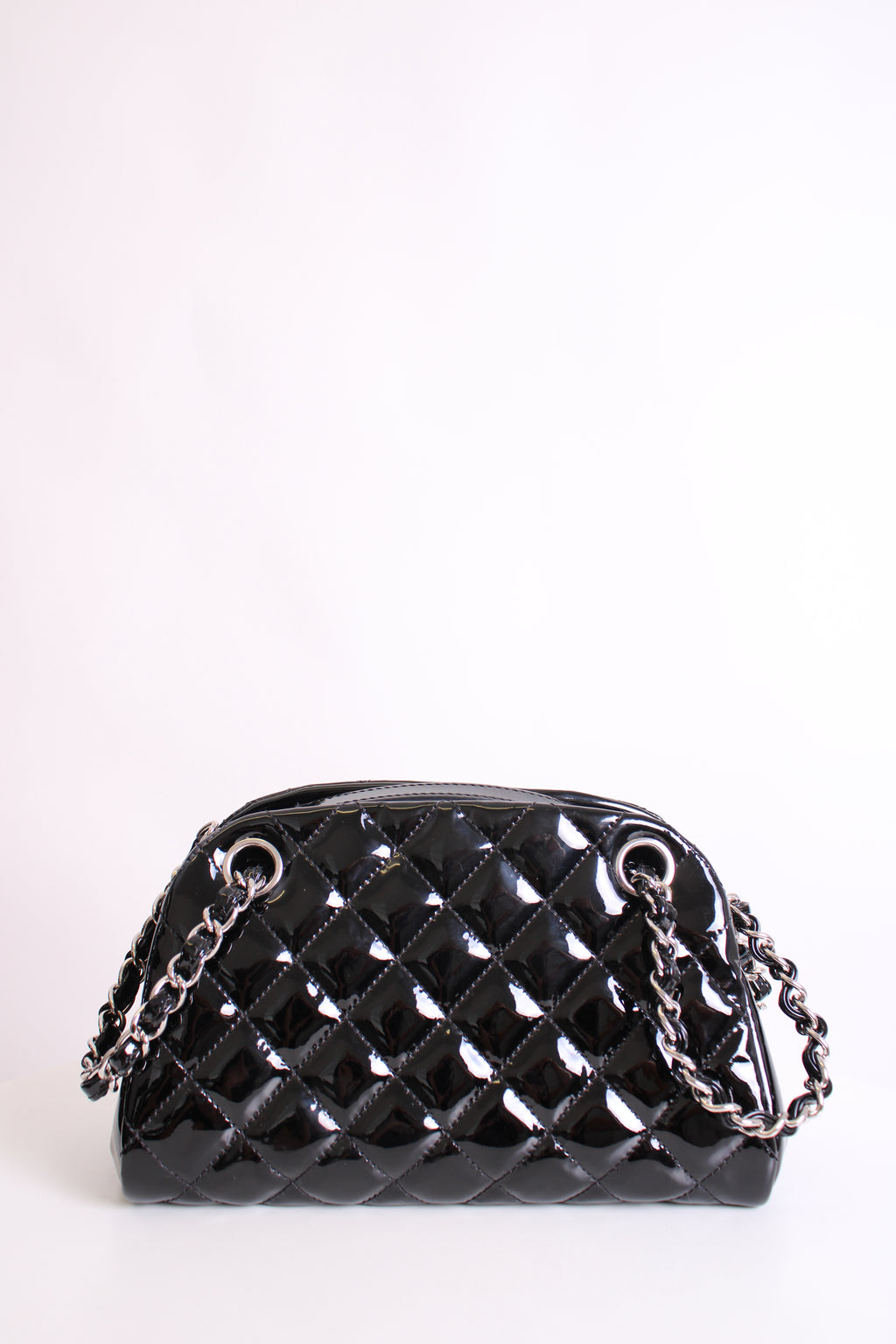 Chanel Madamoiselle Mini Black Patent