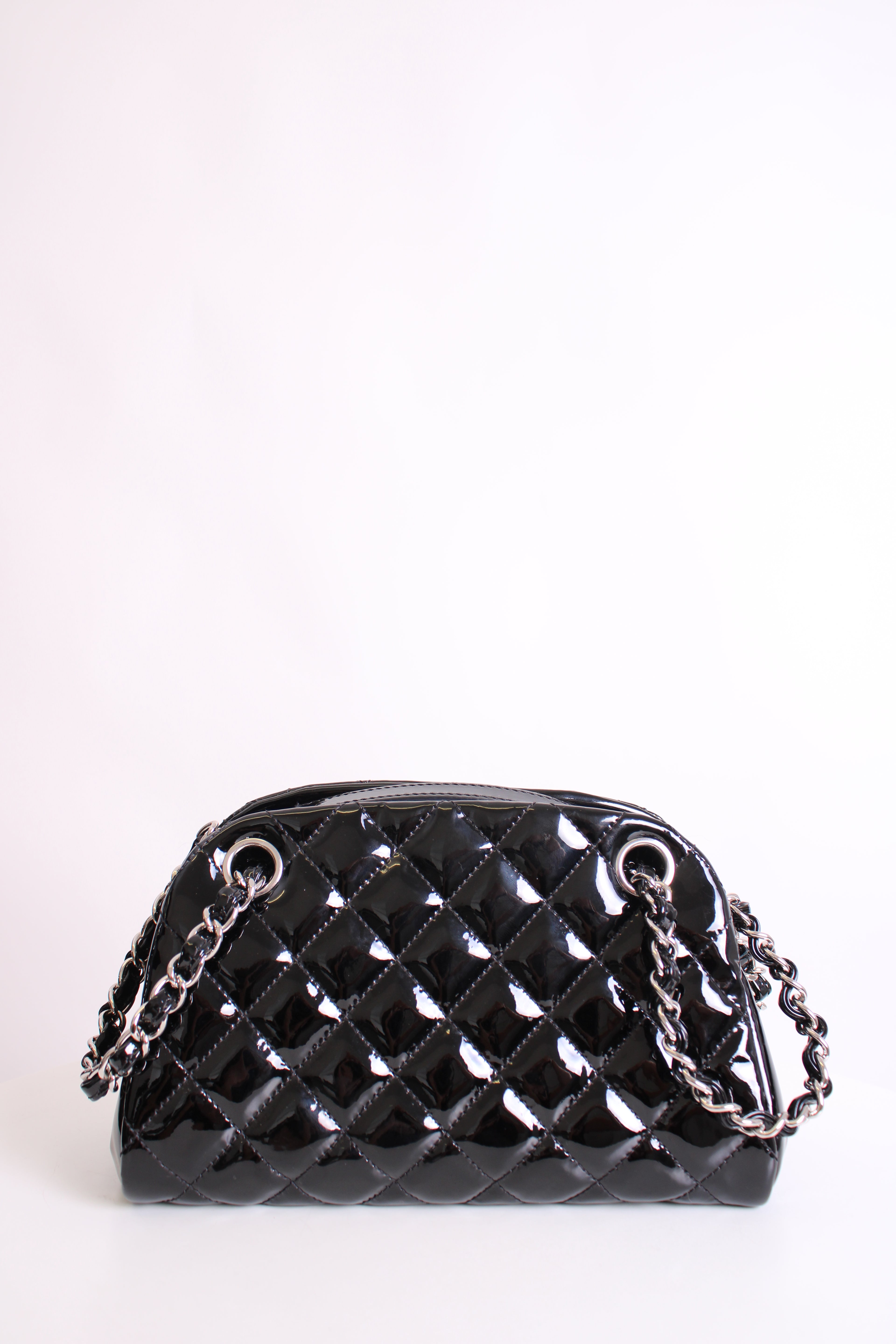 Chanel Madamoiselle Mini Black Patent