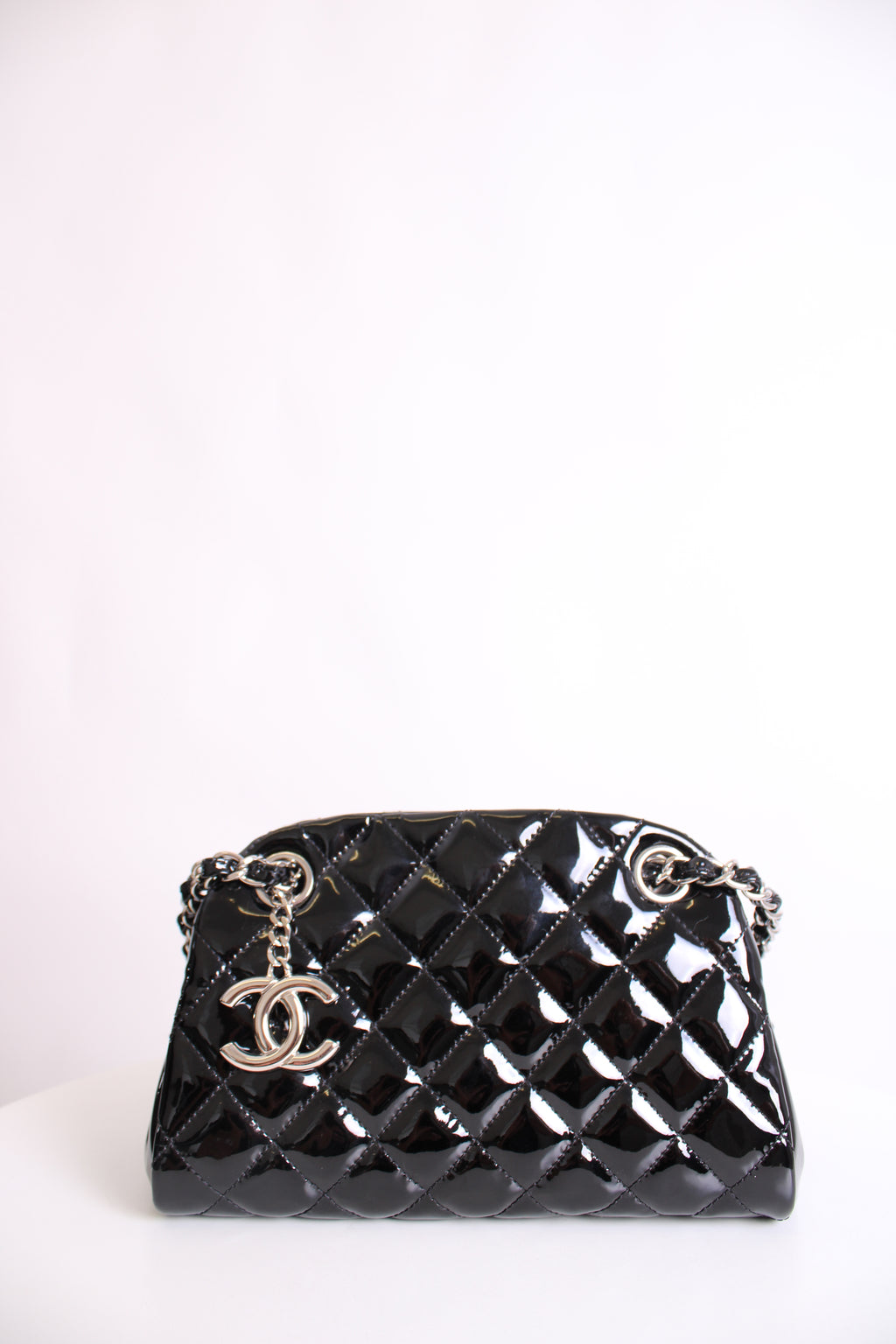 Chanel Madamoiselle Mini Black Patent