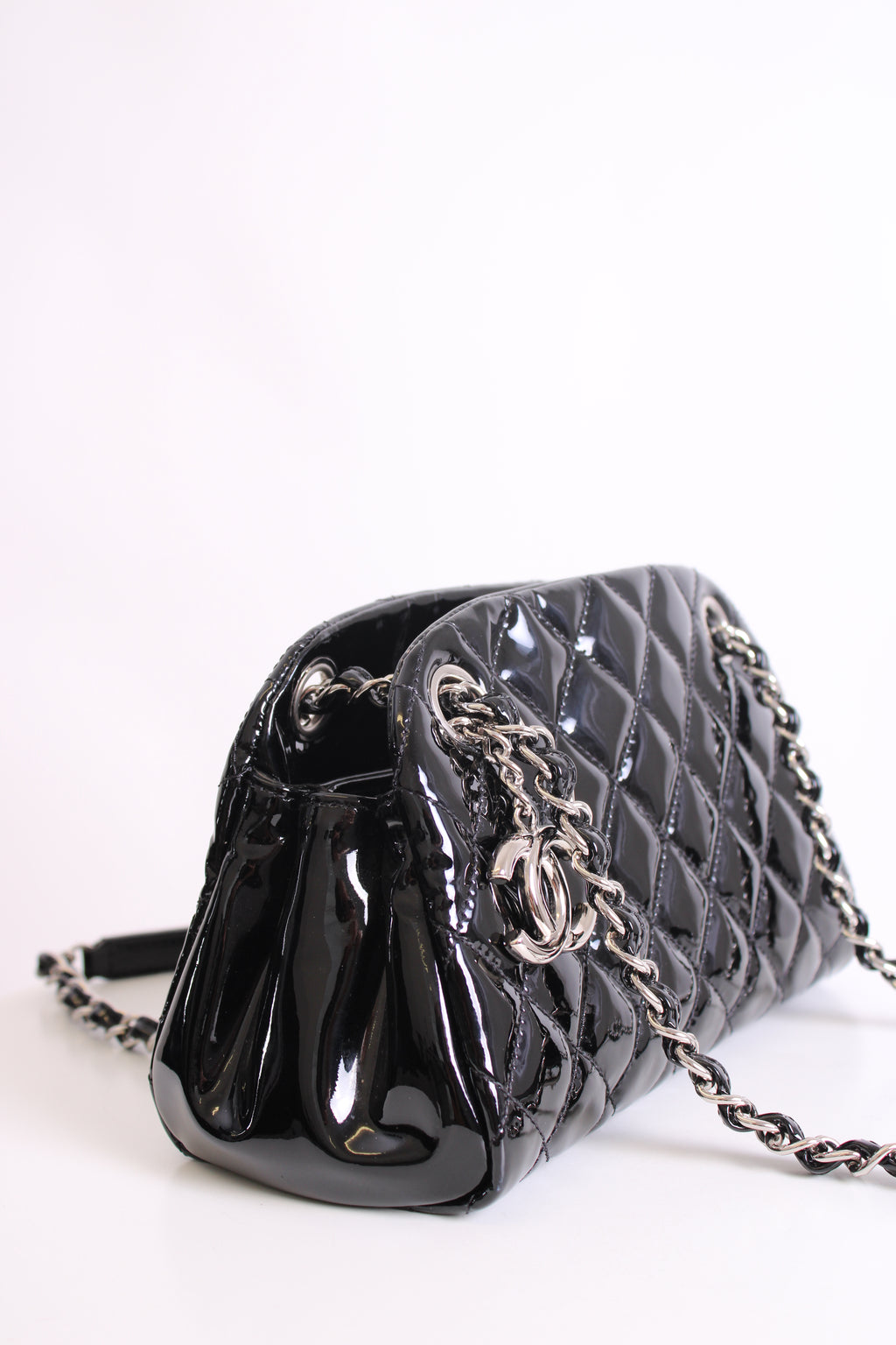 Chanel Madamoiselle Mini Black Patent