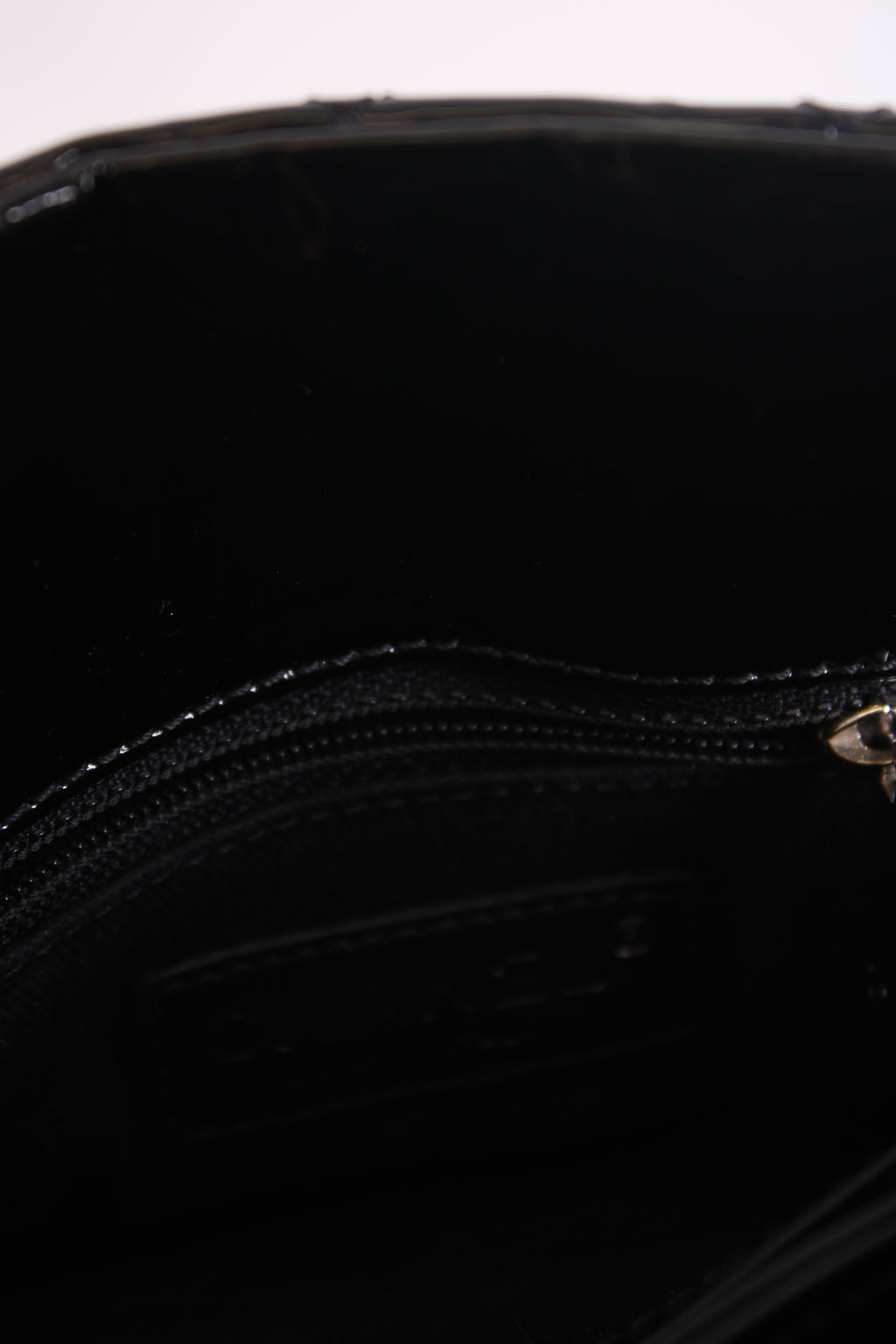 Chanel Madamoiselle Mini Black Patent