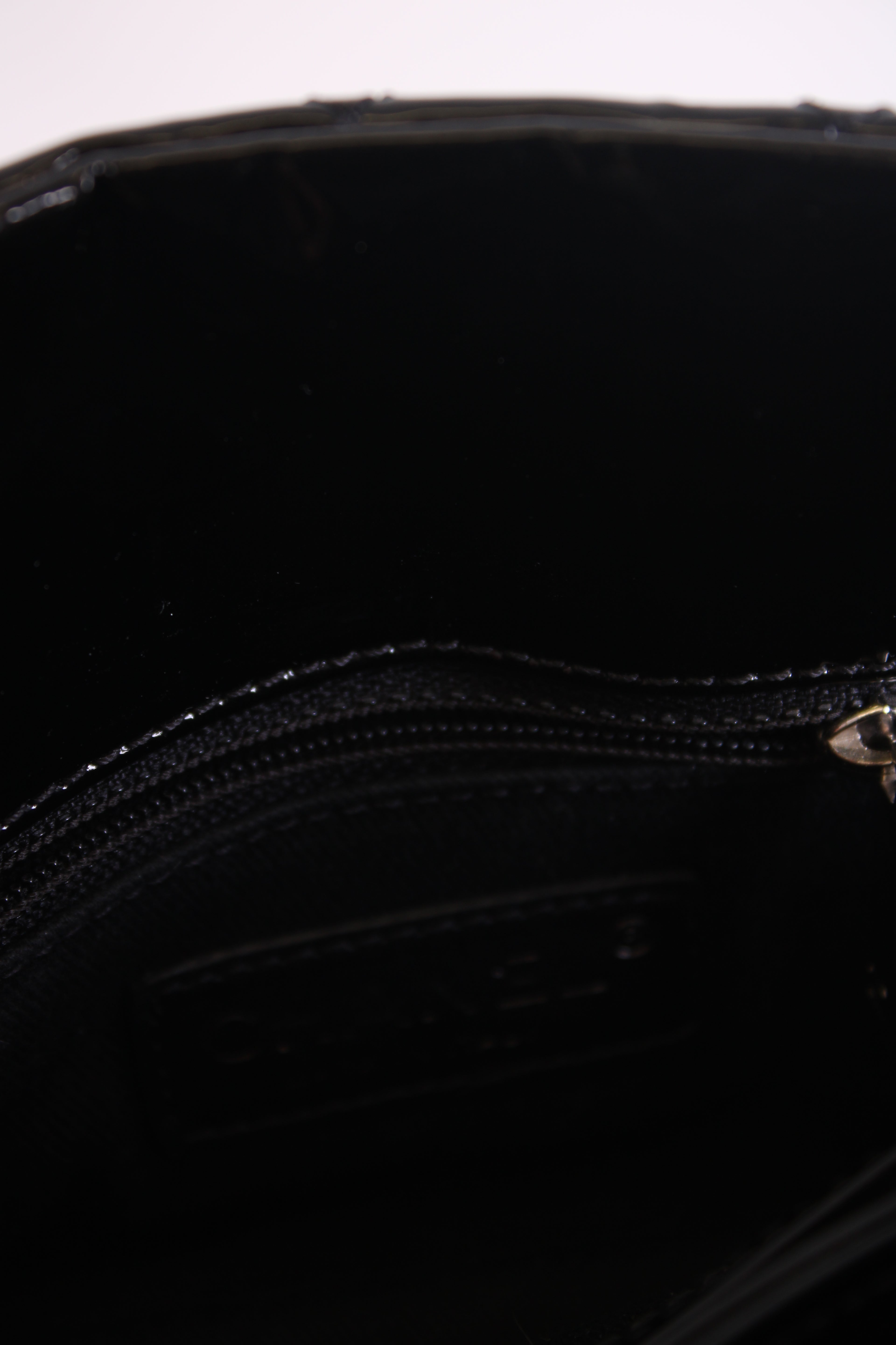 Chanel Madamoiselle Mini Black Patent