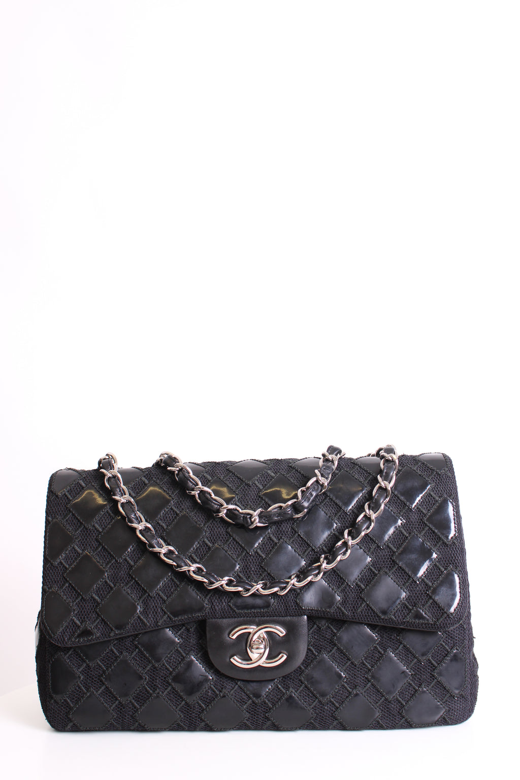 Black Patent Chanel Bag