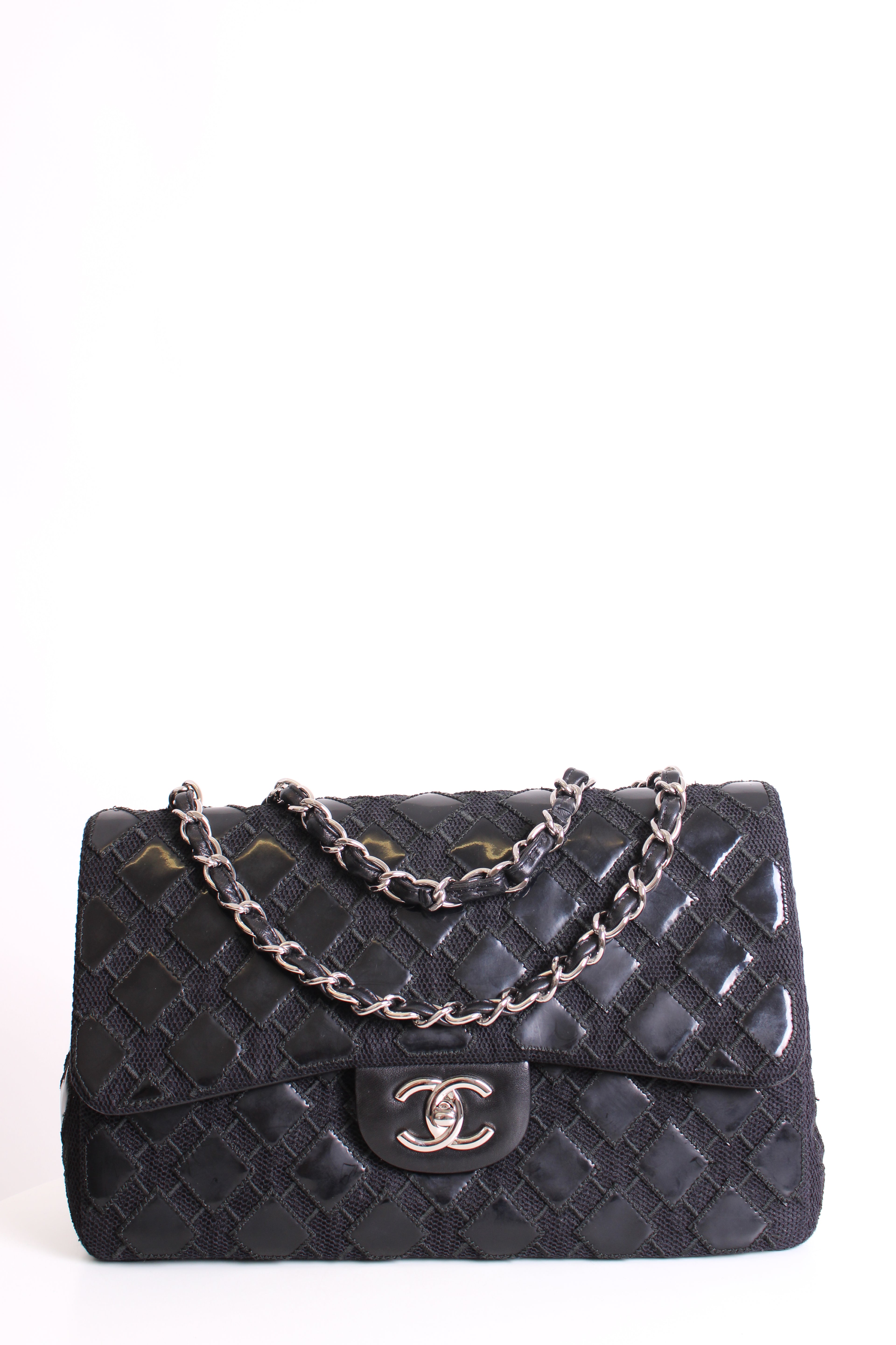 Black Patent Chanel Bag