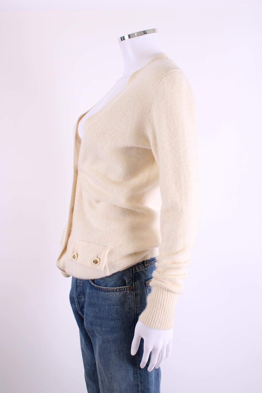 Tory Burch Cardigan Cream M