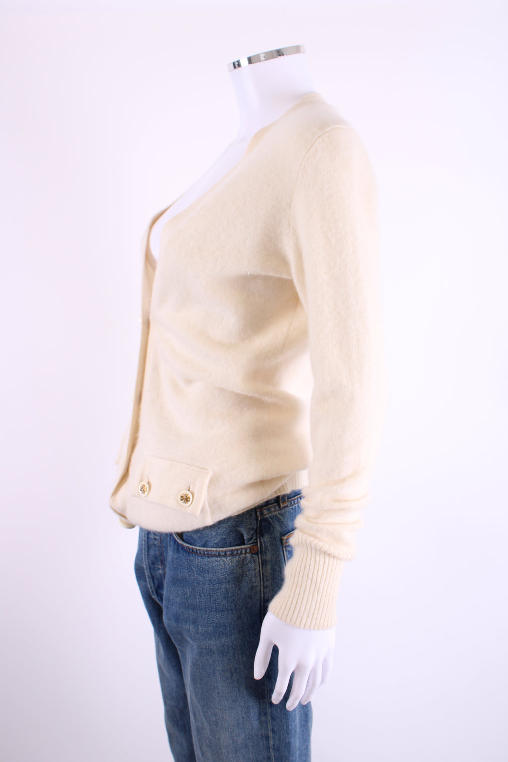 Tory Burch Cardigan Cream M