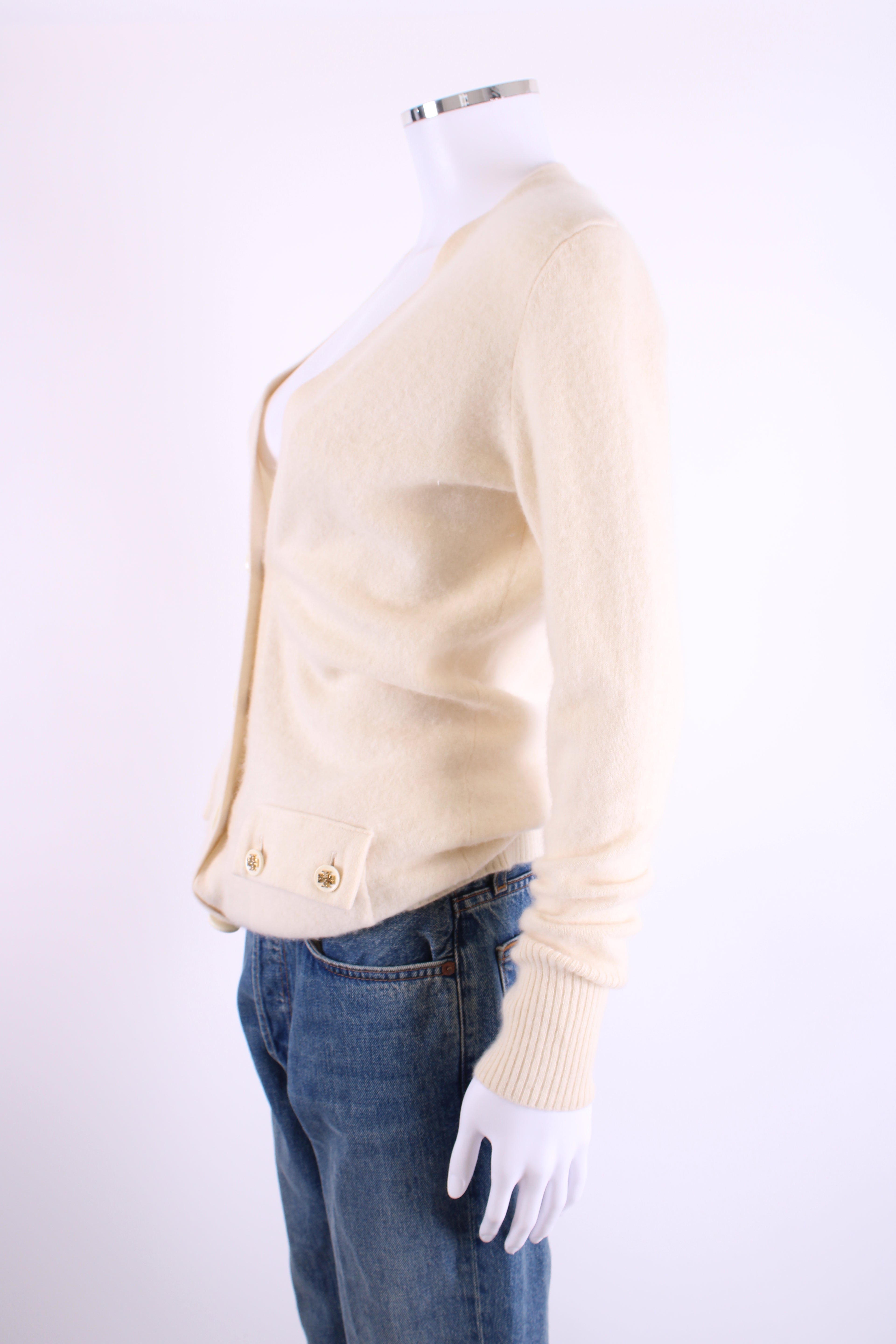 Tory Burch Cardigan Cream M