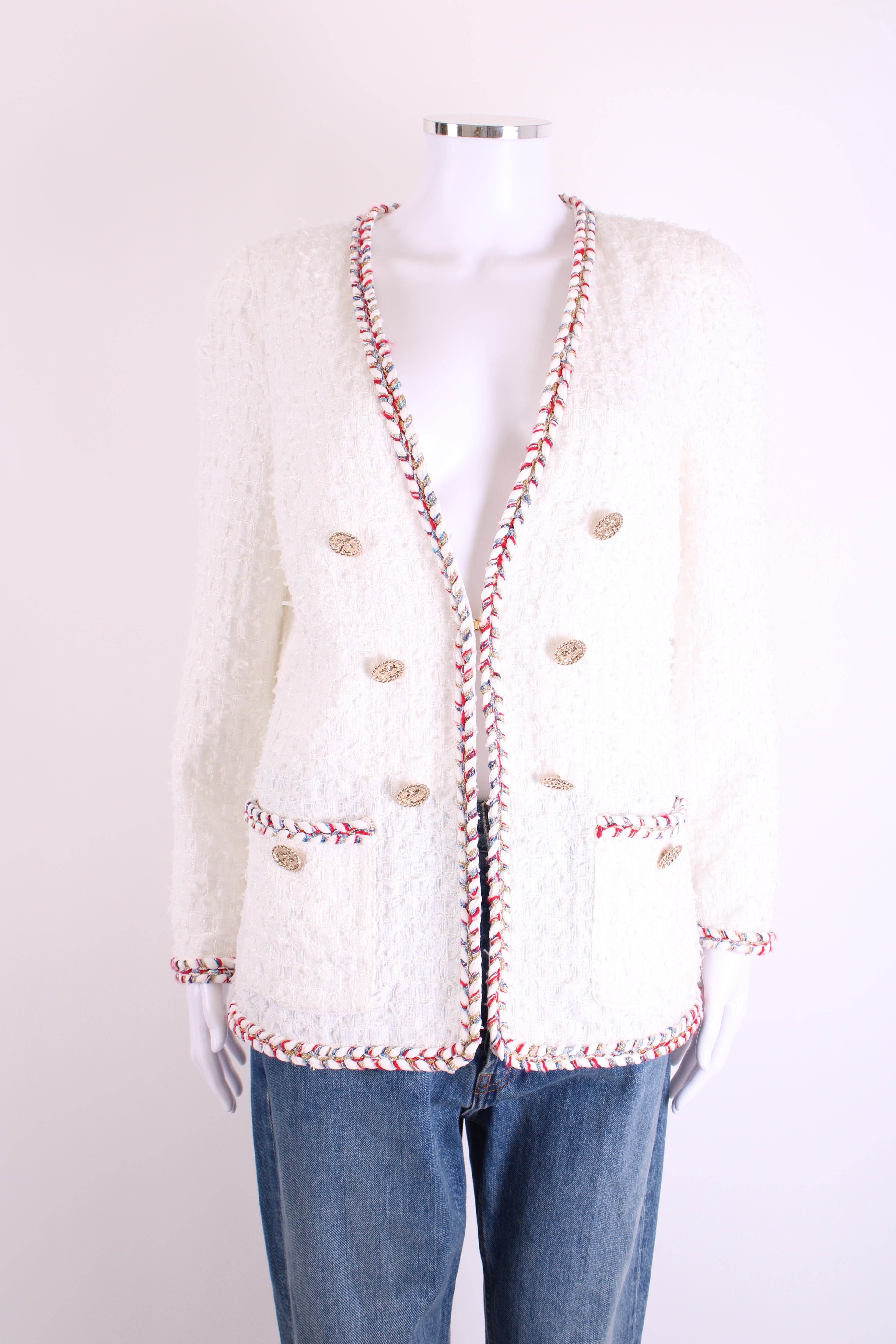 Edward Achour Paris Jacket White 42
