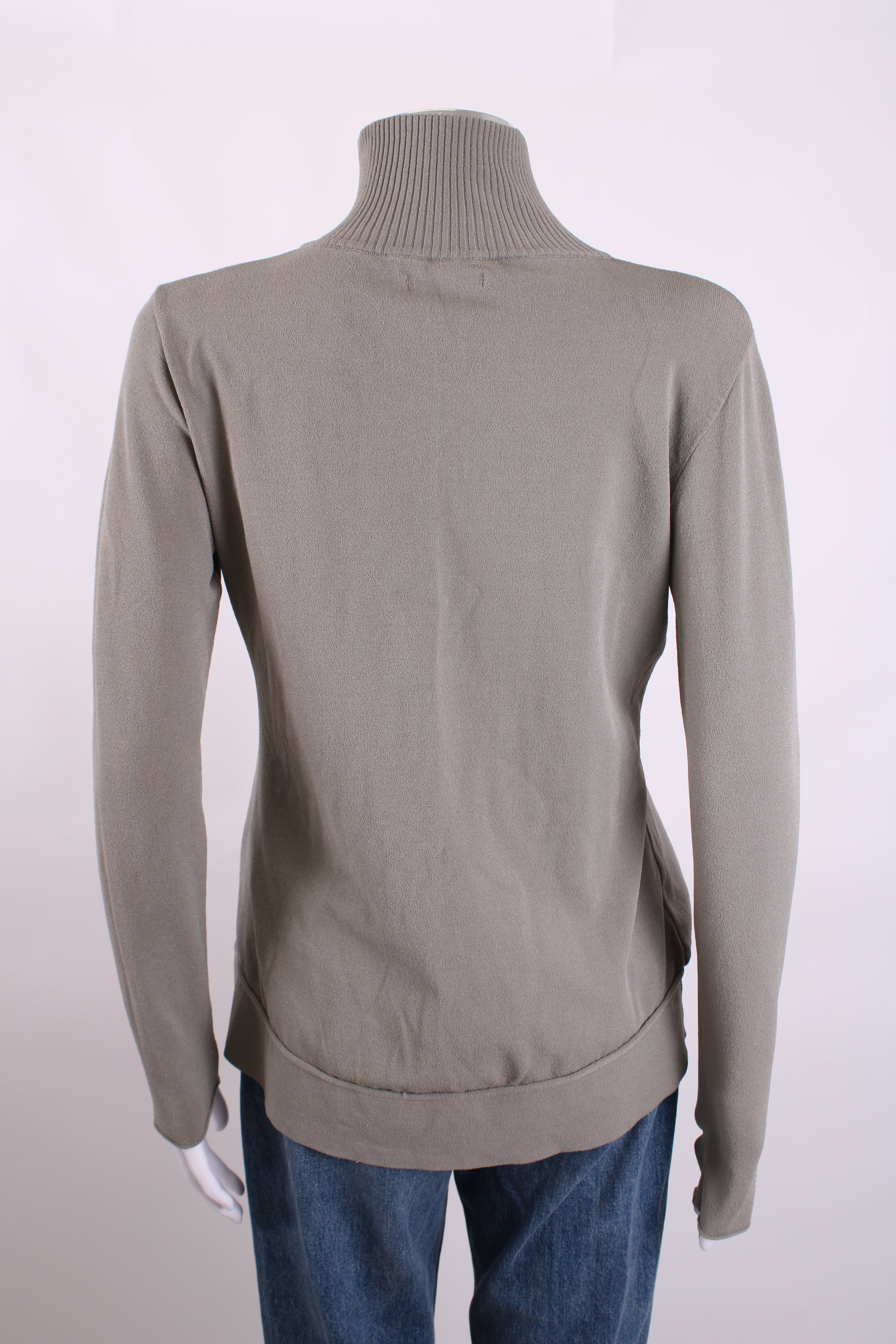 Sarah Pacini Zip Top Taupe One Size